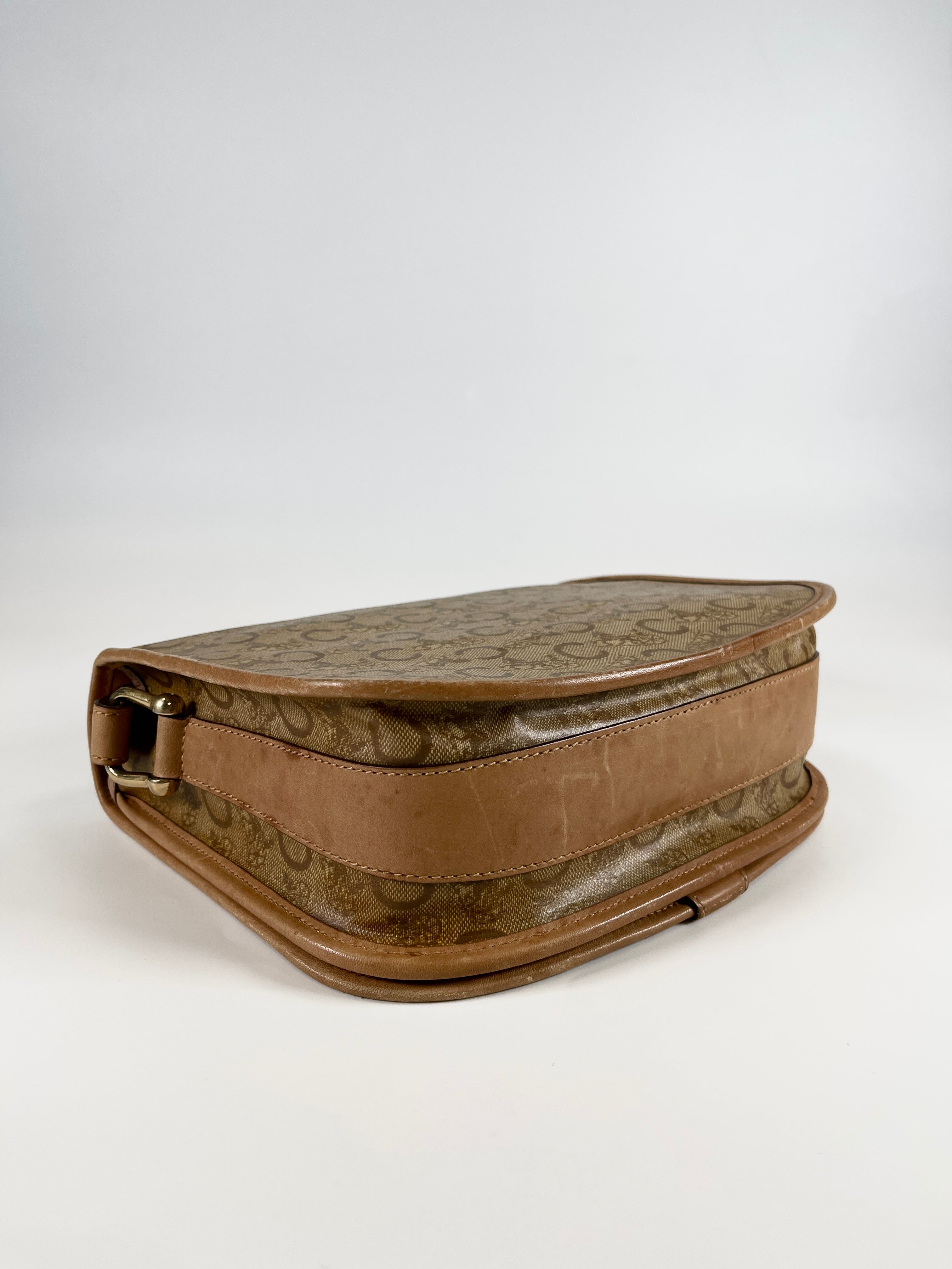 2605 secondhand CELINE C Macadam Shoulder bag