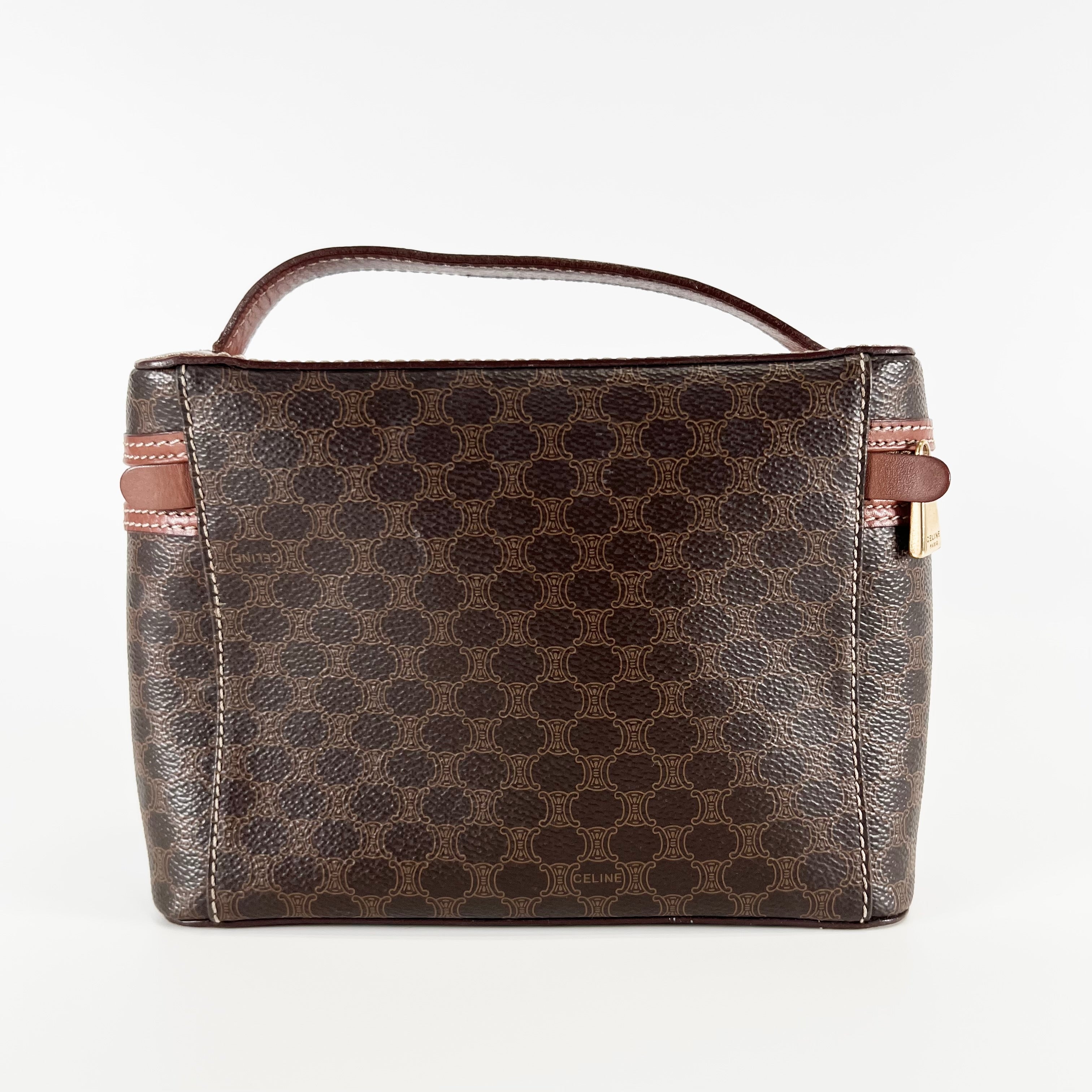 2606 secondhand CELINE Macadam Vanity bag