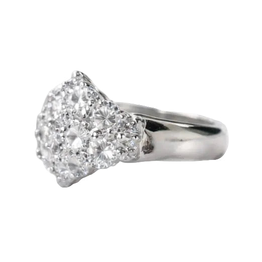 2605 secondhand Pt900 ring D2.00ct 9.5g #12