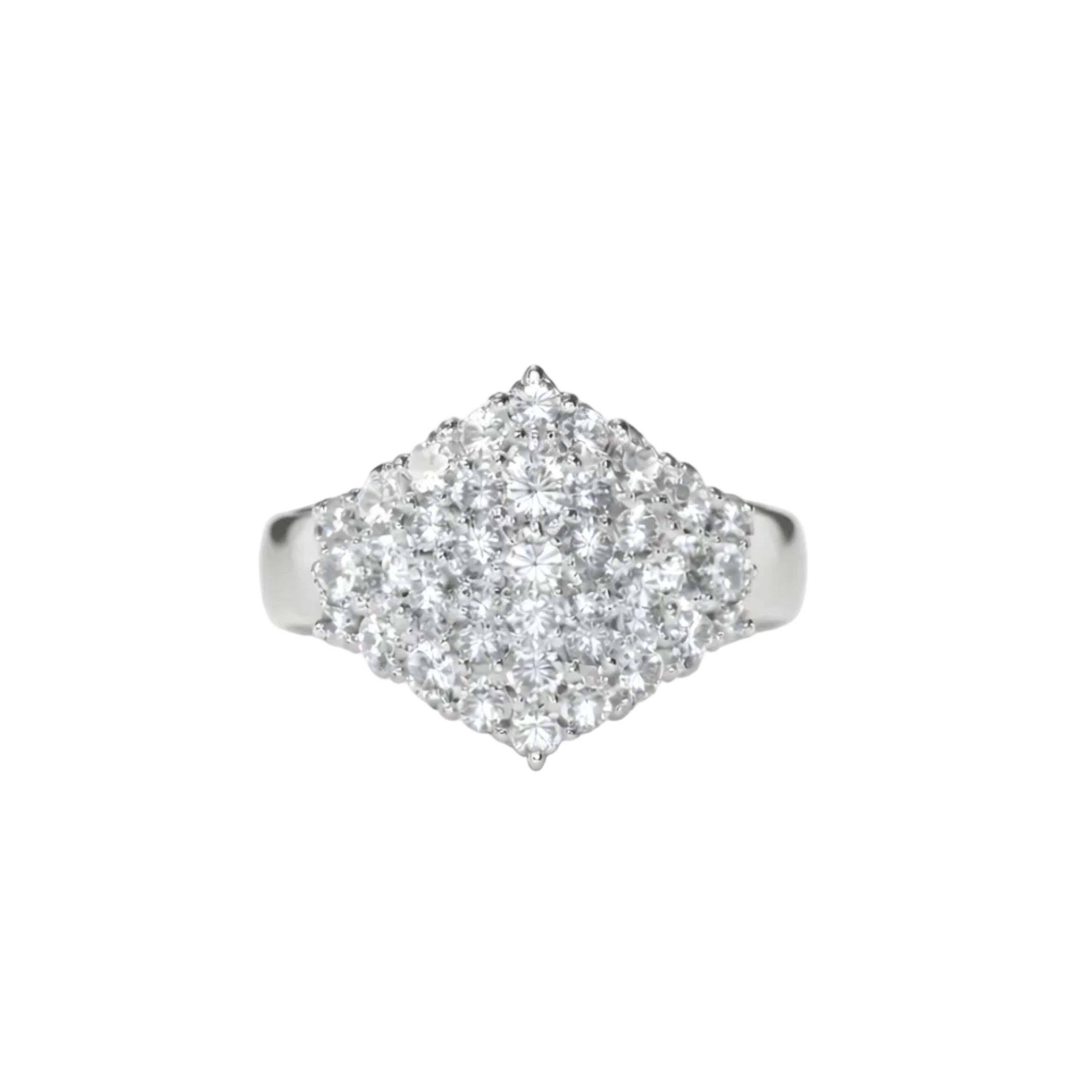 2605 secondhand Pt900 ring D2.00ct 9.5g #12
