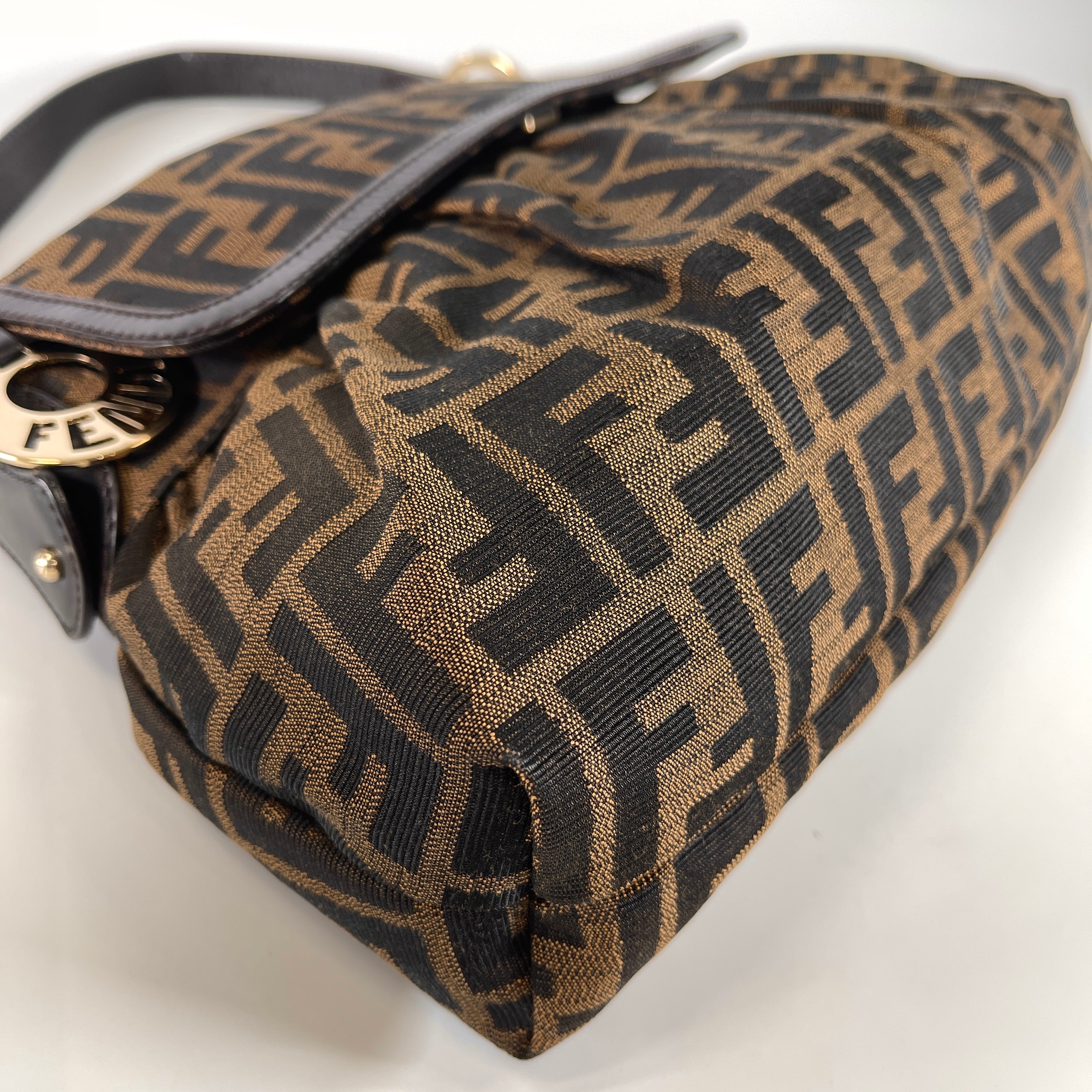 2604 secondhand FENDI Zucca bag