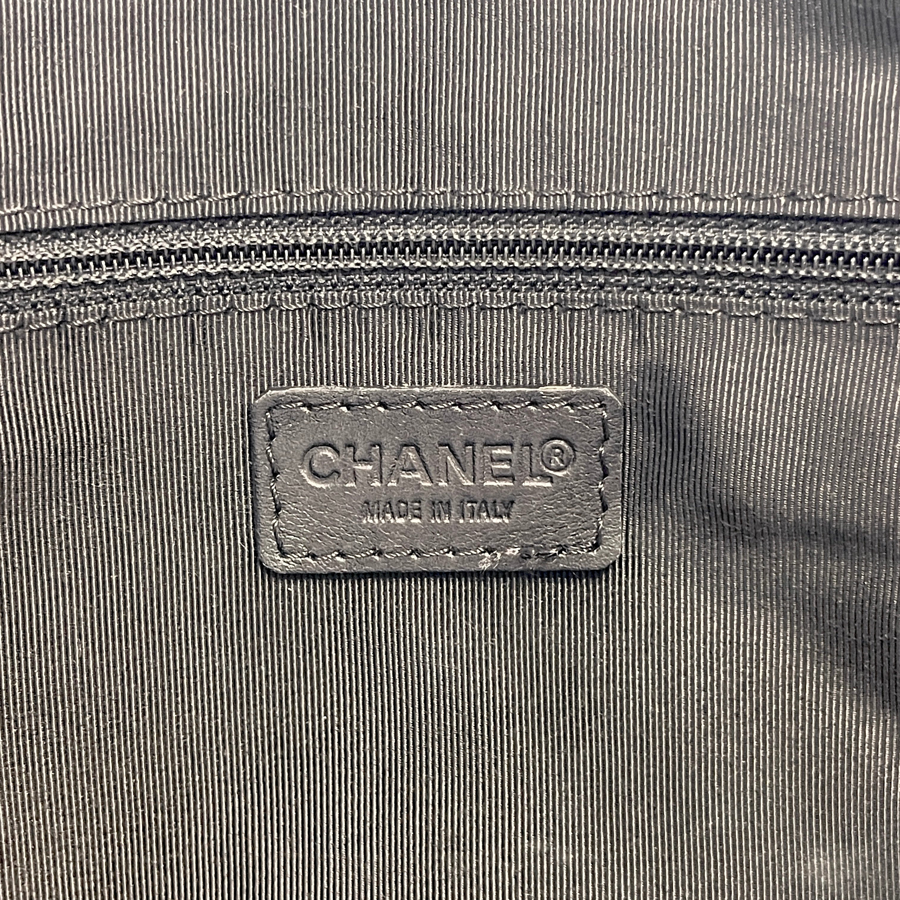 CHANEL Wild Stitch Surpique Bowler Bag