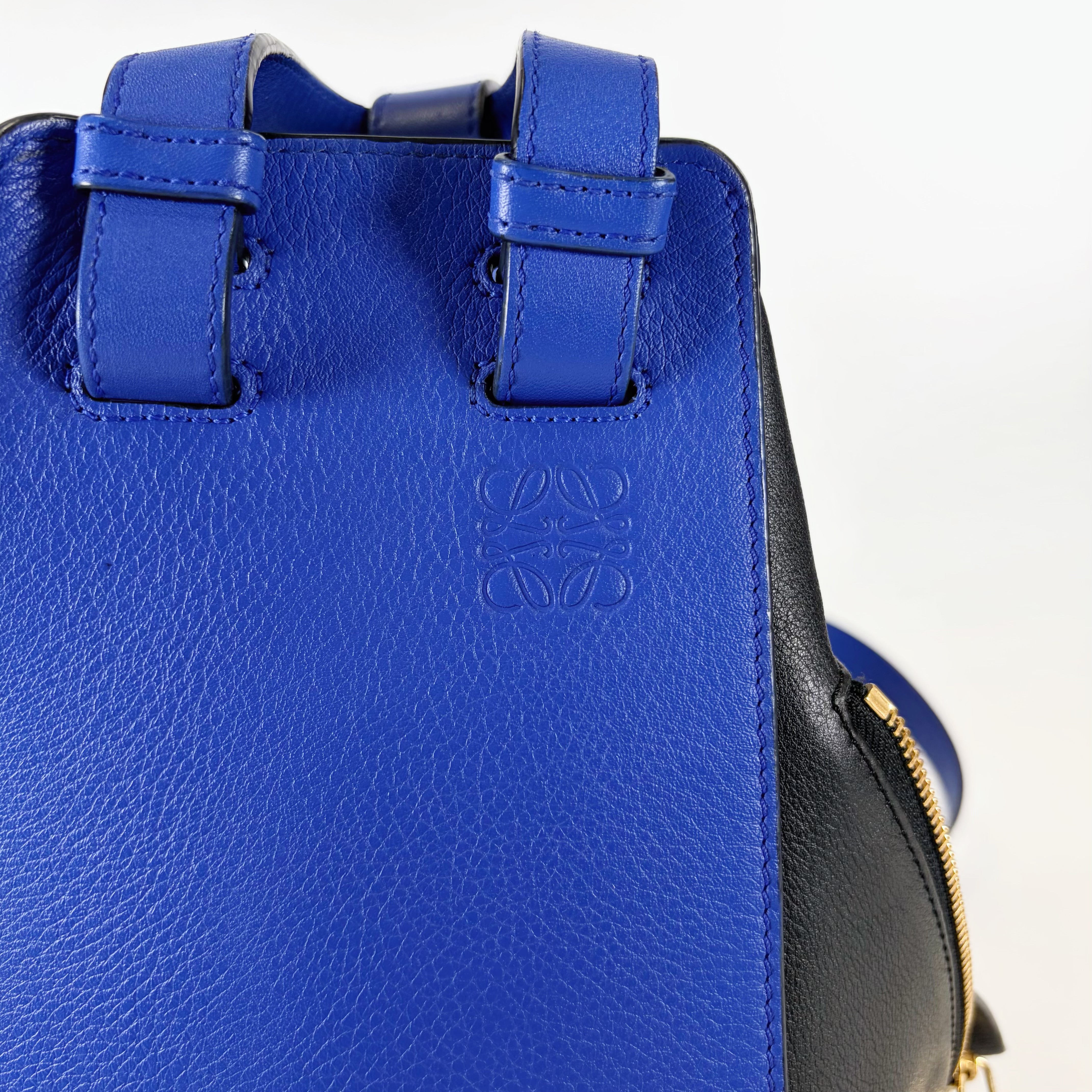 2604 secondhand LOEWE 2WAY hammock black × blue