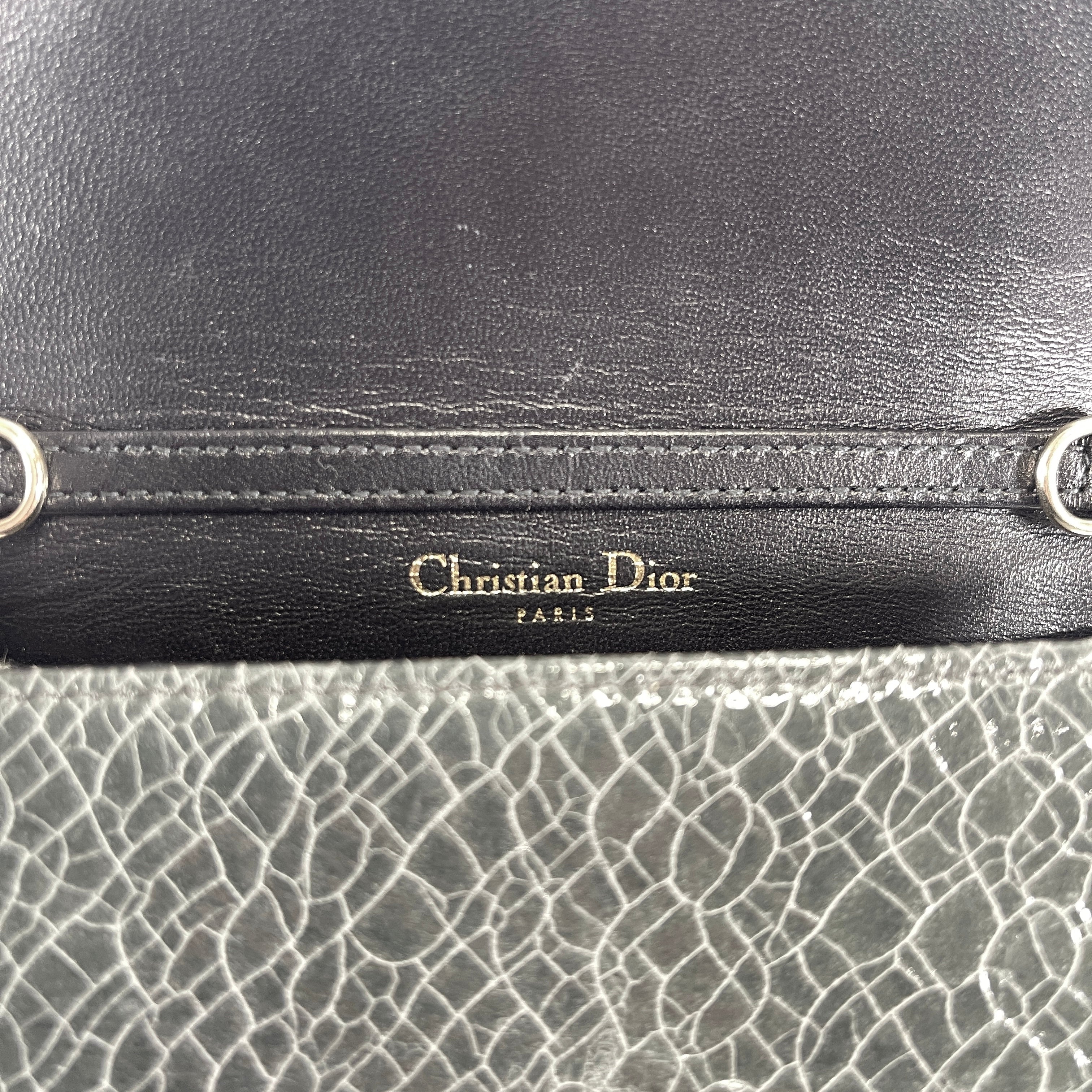 2605 secondhand CD Diorama Chain Shoulder Bag