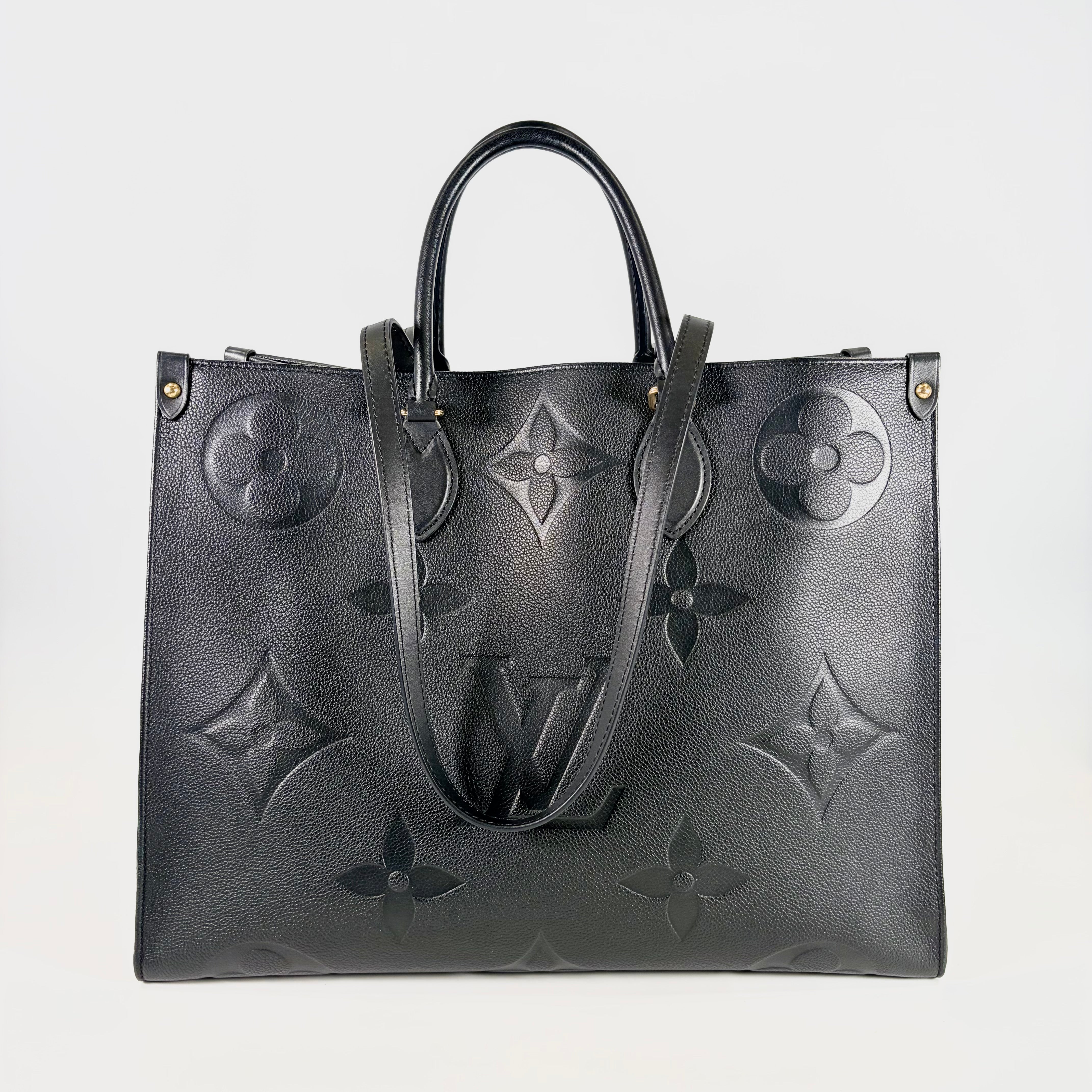 2604 secondhand LV On the Go GM M44925 IC Empreinte / Noir