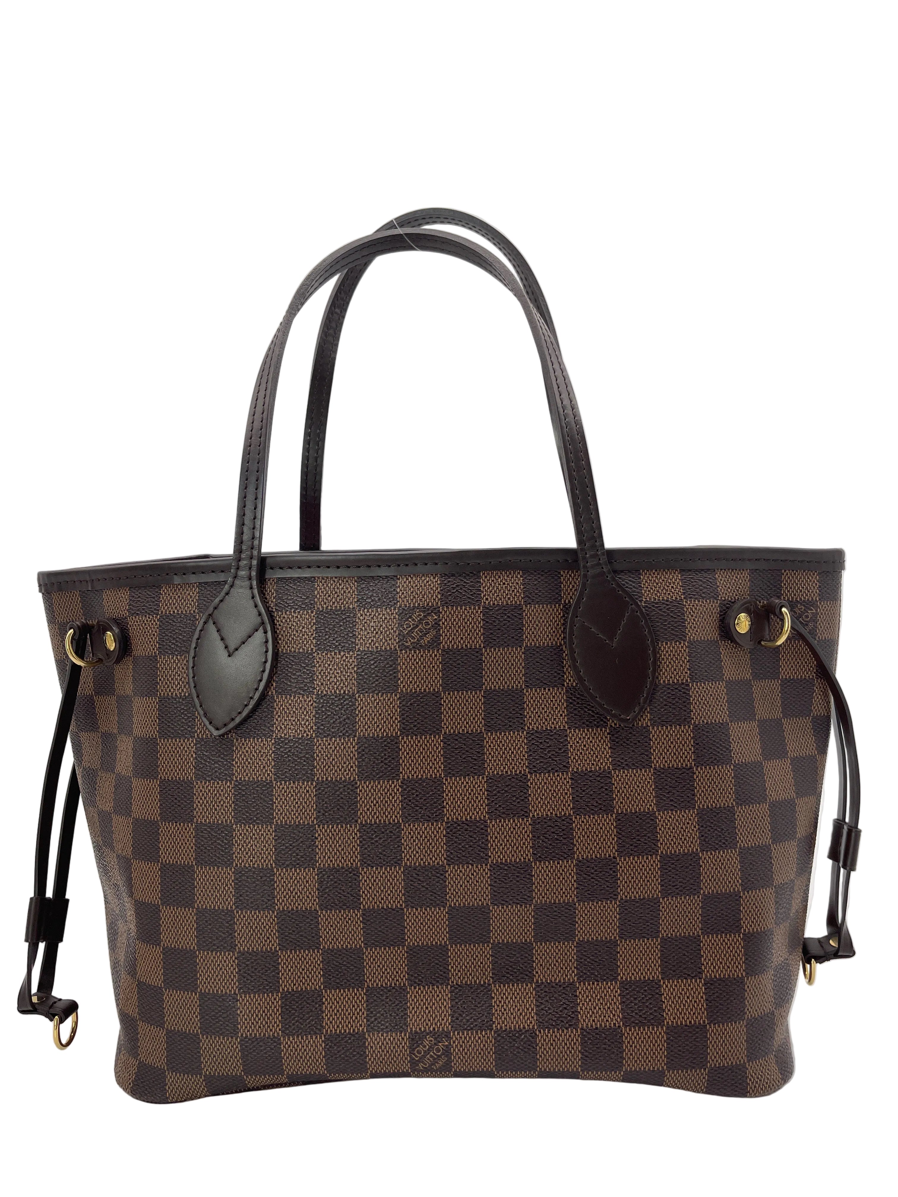 2510 Louis Vuitton Damier PVC Neverful PM Brown