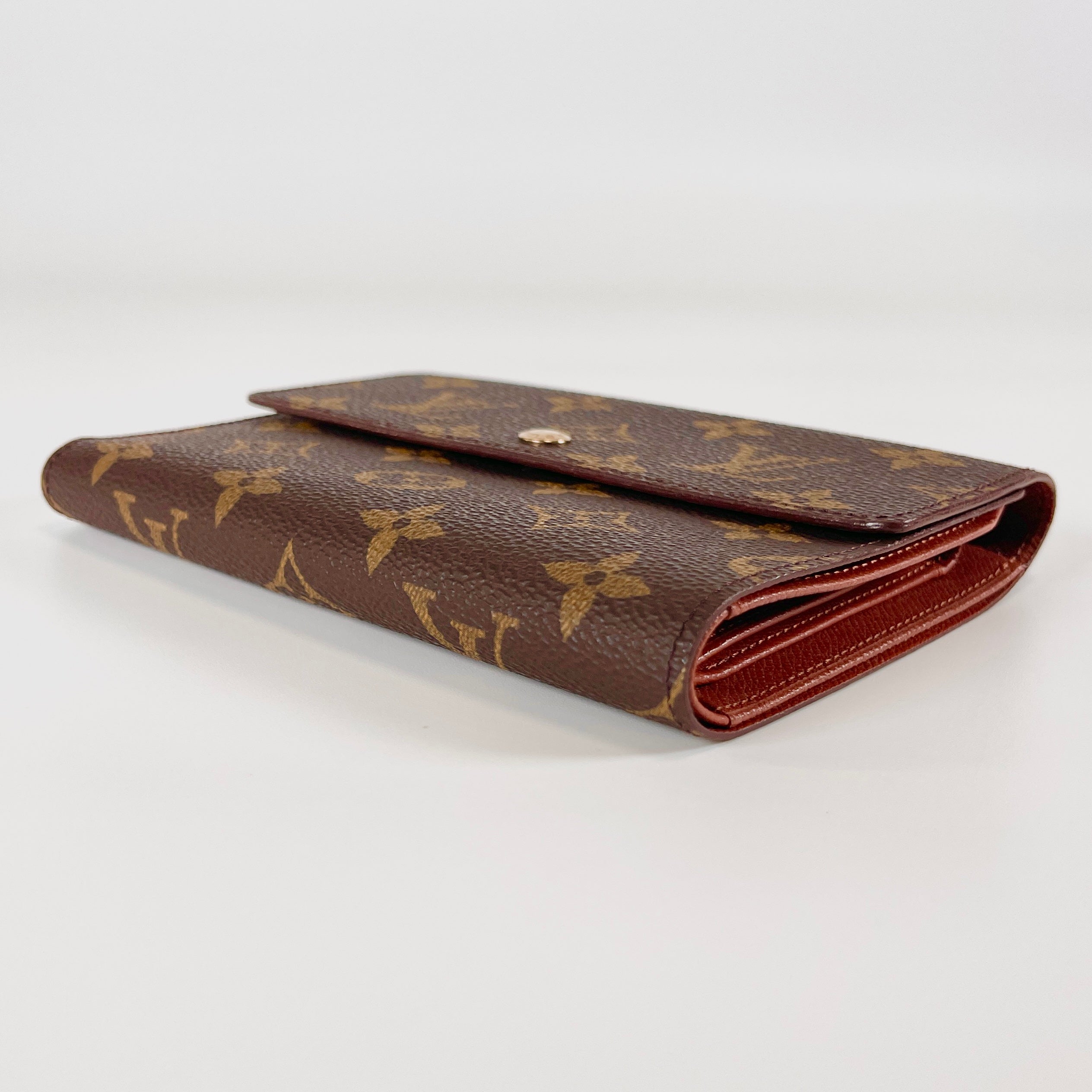 2603 secondhand LV Wallet M61202 Porto Tre Zoll Etui Papier SP0997 80