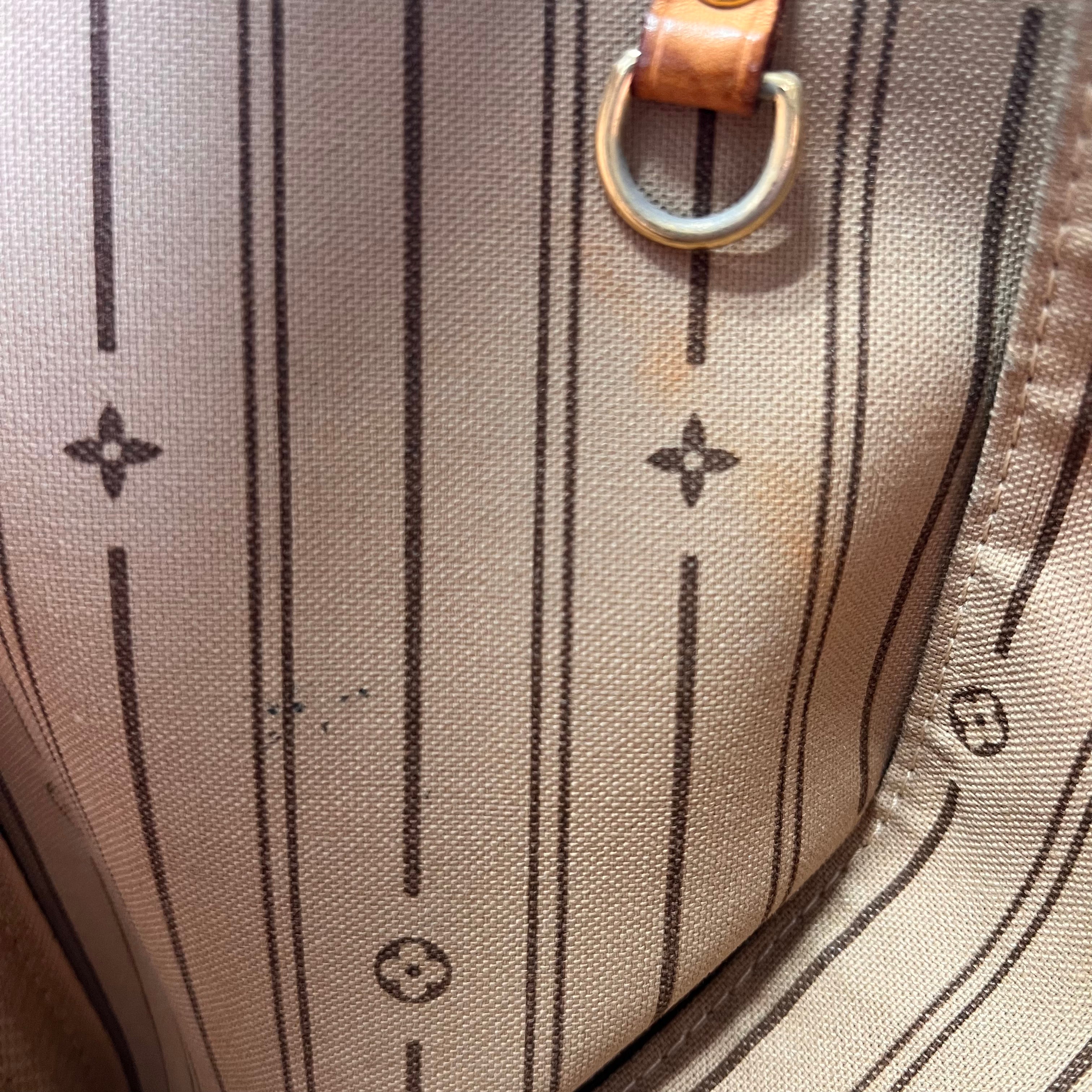 2605 secondhand LV mono grams Neverfull GM