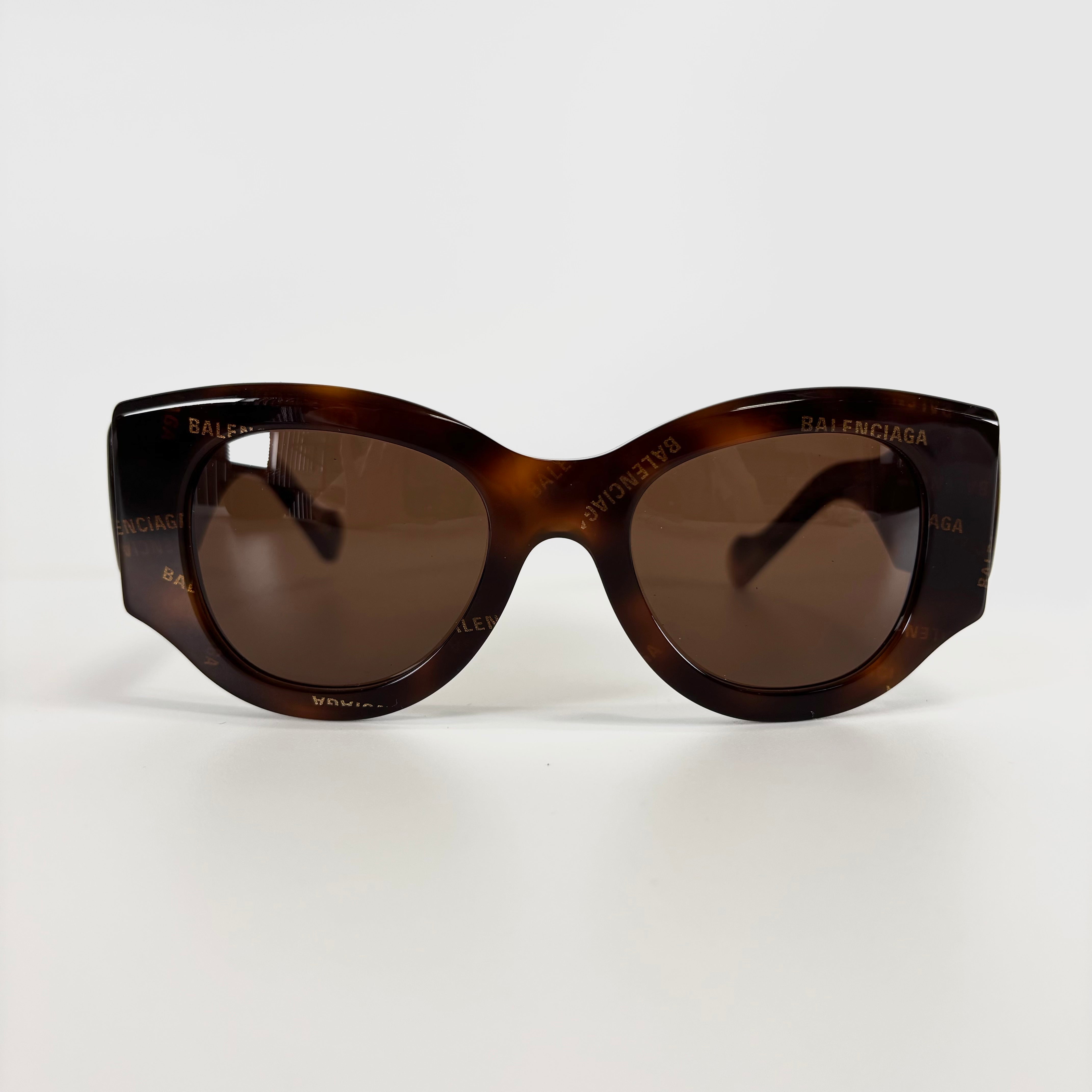 BALENCIAGA Sunglasses Paris Cat Brown BB0070S
