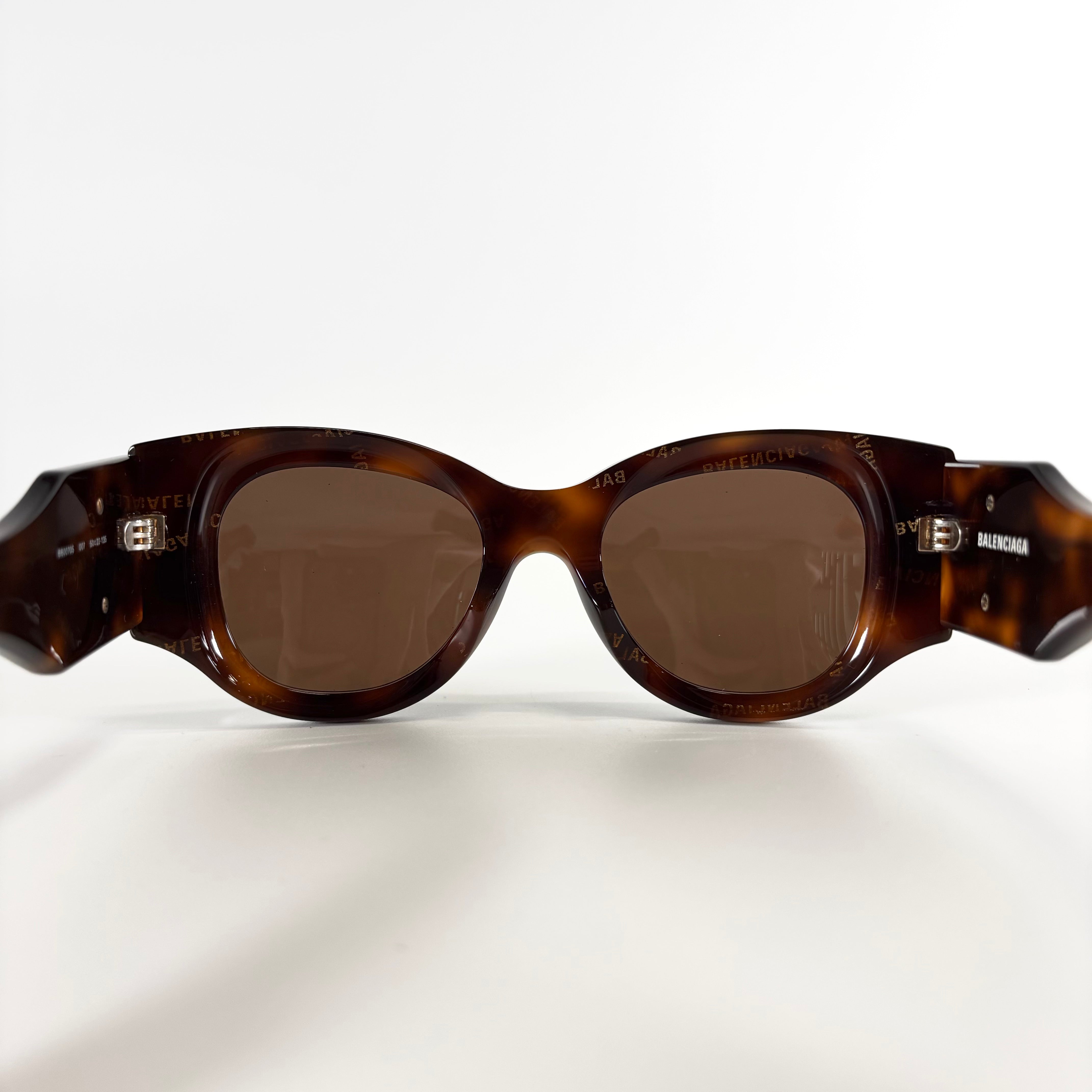 BALENCIAGA Sunglasses Paris Cat Brown BB0070S