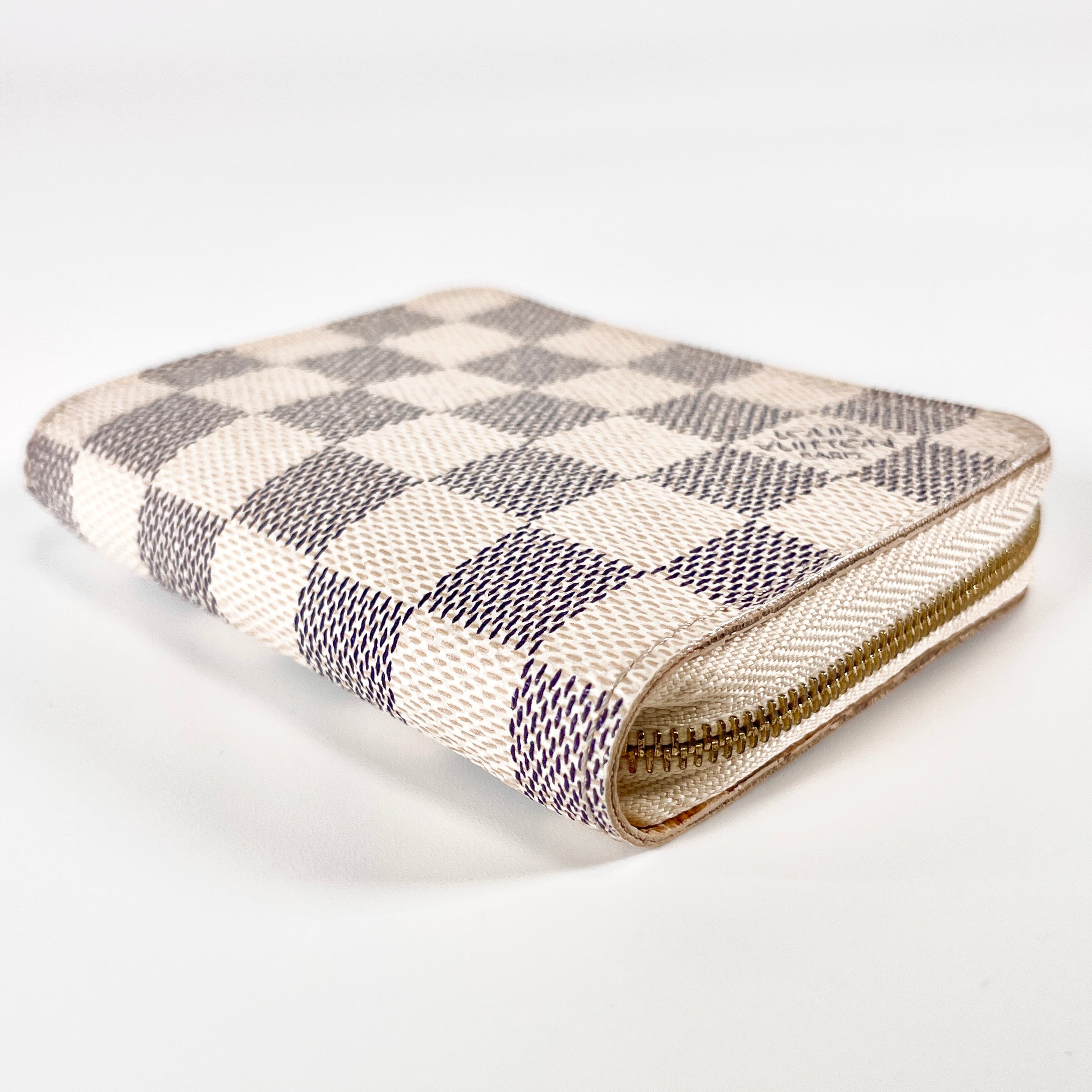 2603 secondhand LV Damier Azure ★ Zippy coin purse