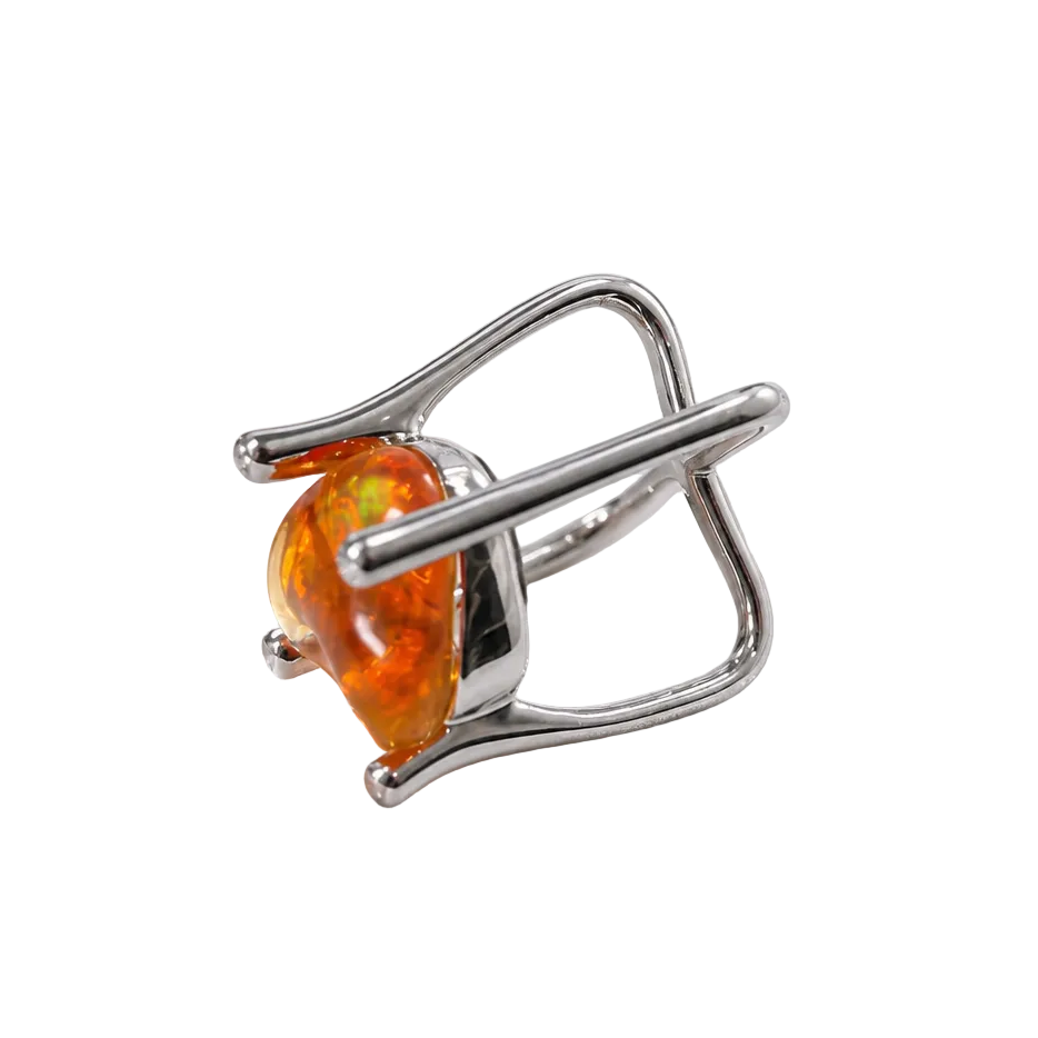 2606 secondhand K18WG OP8.83ct/D0.08ct 14.99ｇ