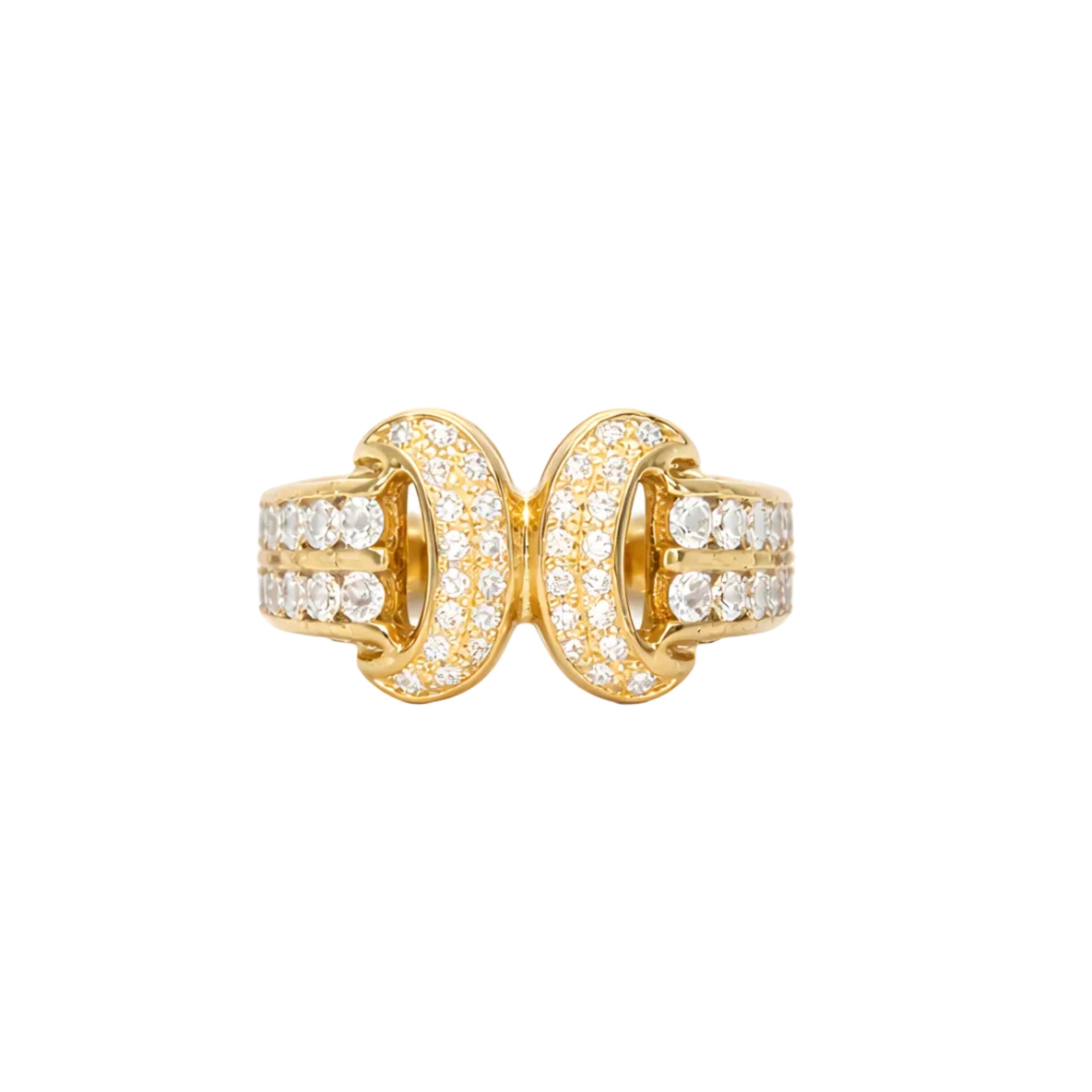 2605 secondhand K18 ring D0.83ct 5.2g #12