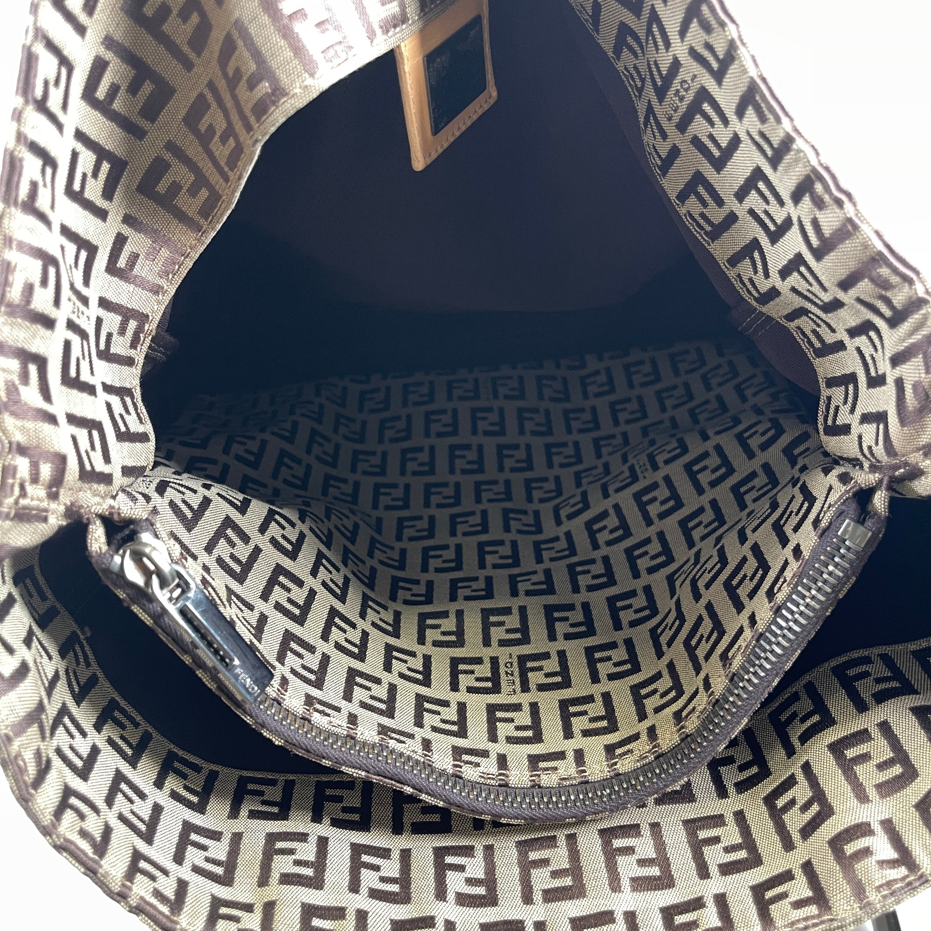 2605 secondhand FENDI Zucchino Tote Bag