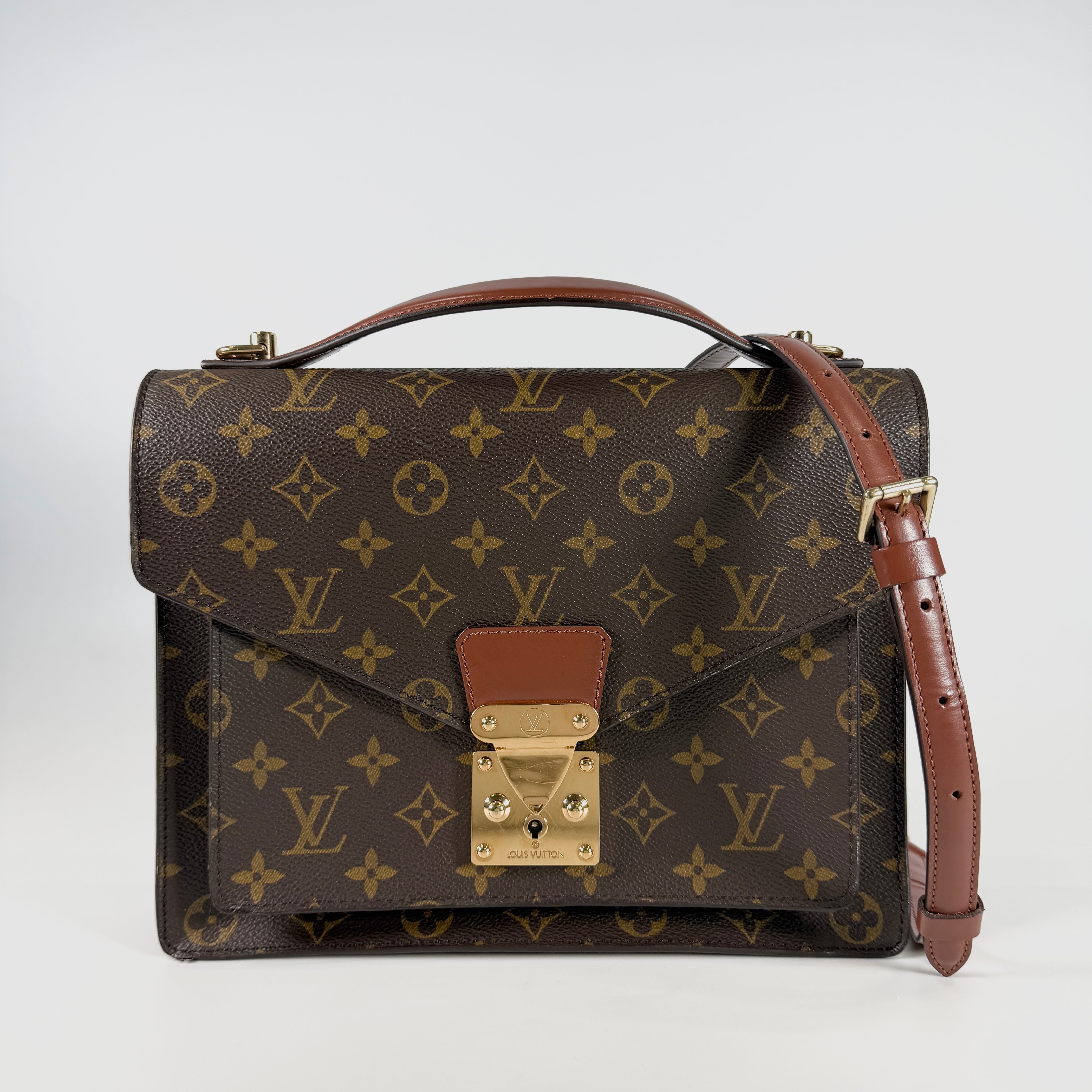 2606 secondhand LV Monceau strap