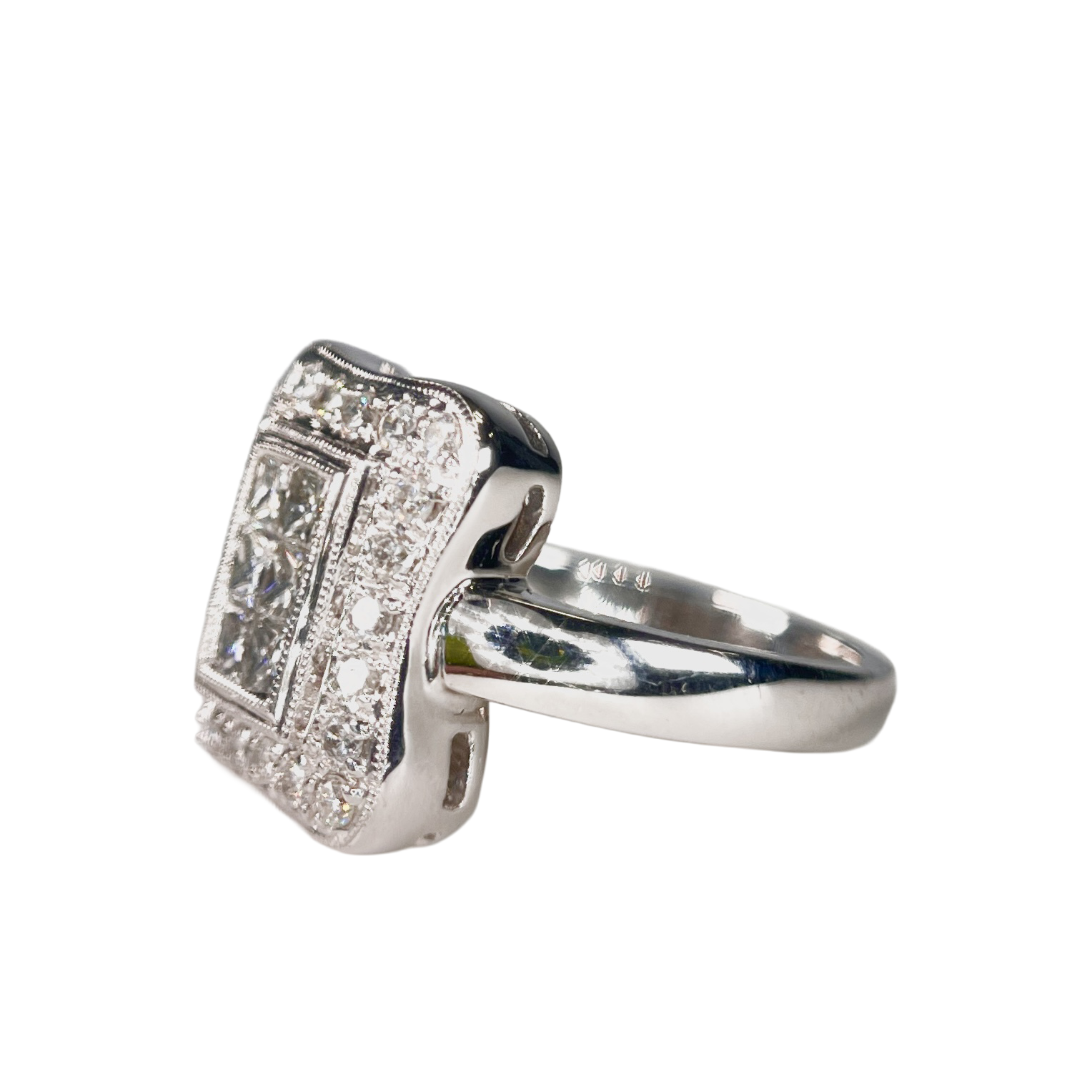 2603 secondhand 18K D0.52ct/0.37ct 7.52ｇ