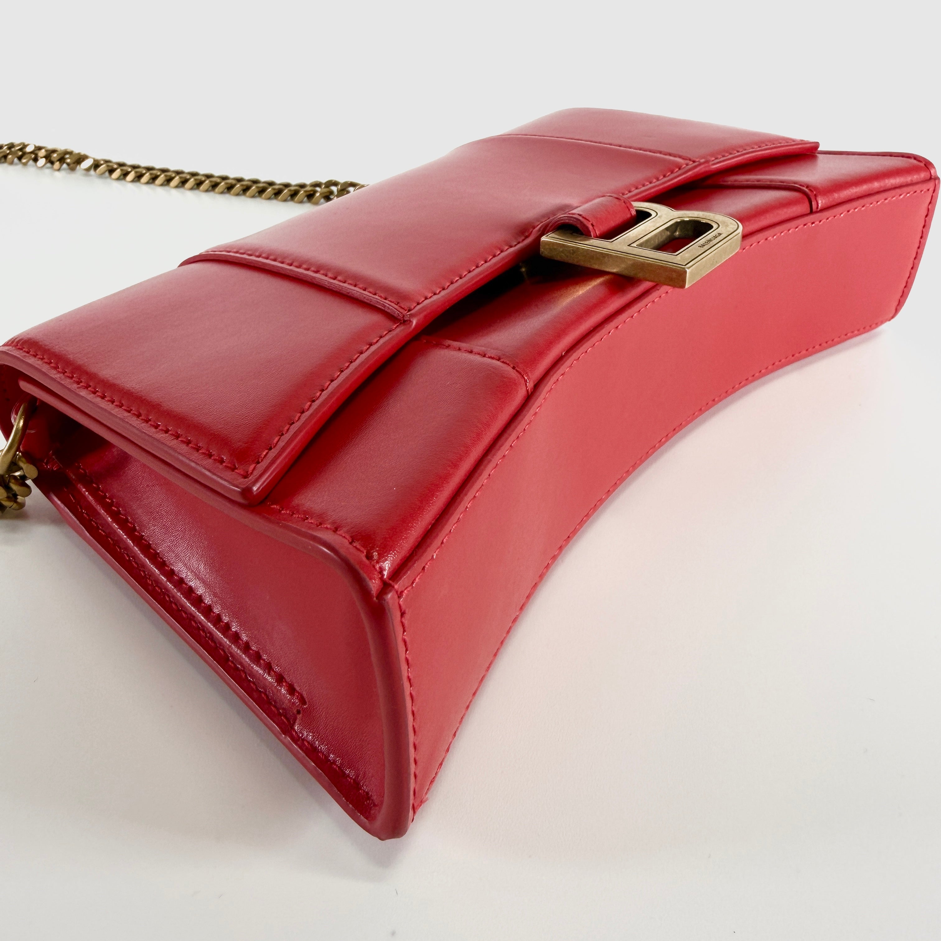 2606 secondhand BALENCIAGA Hourglass Chain Shoulder