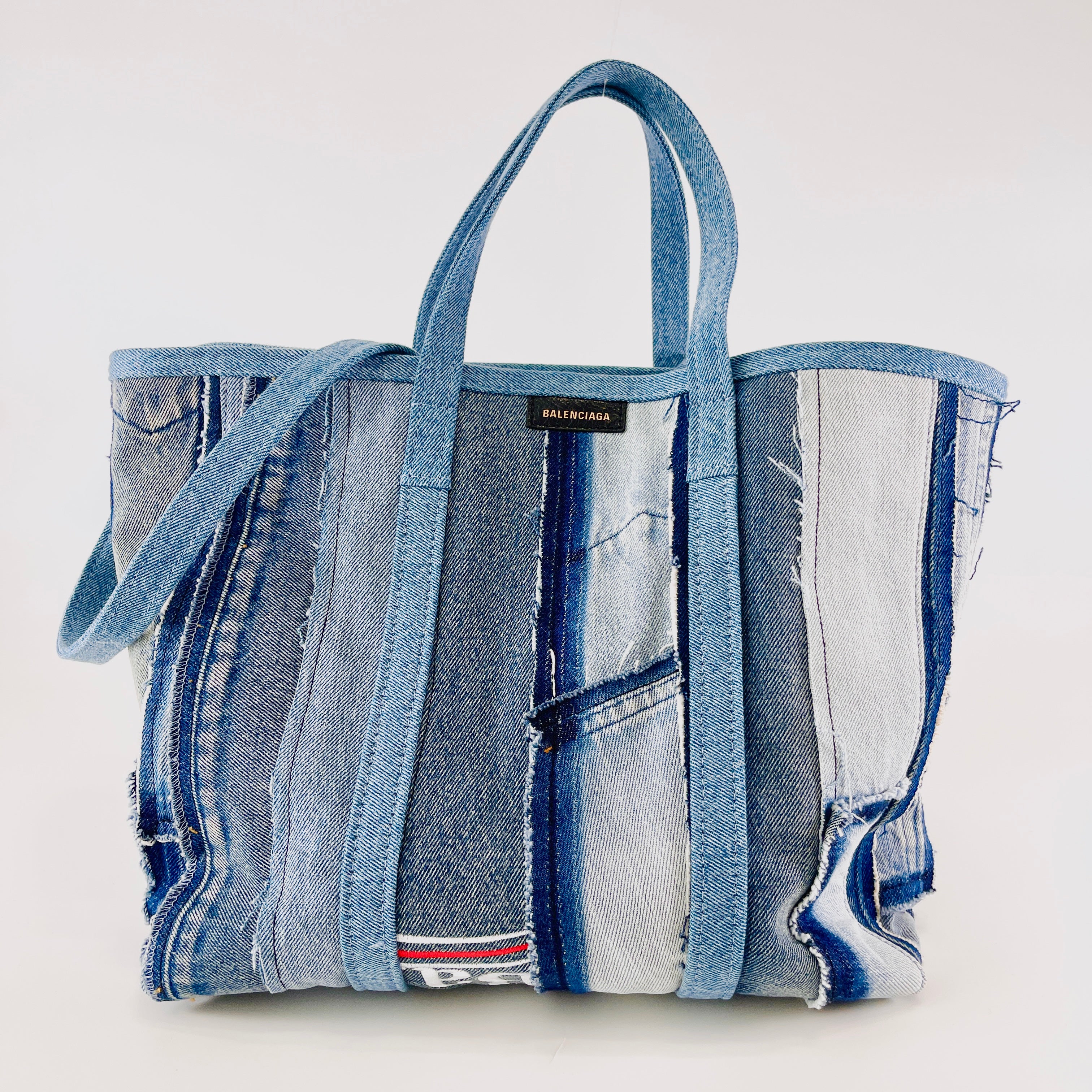 2603 secondhand BALENCIAGA Barbes denim blue