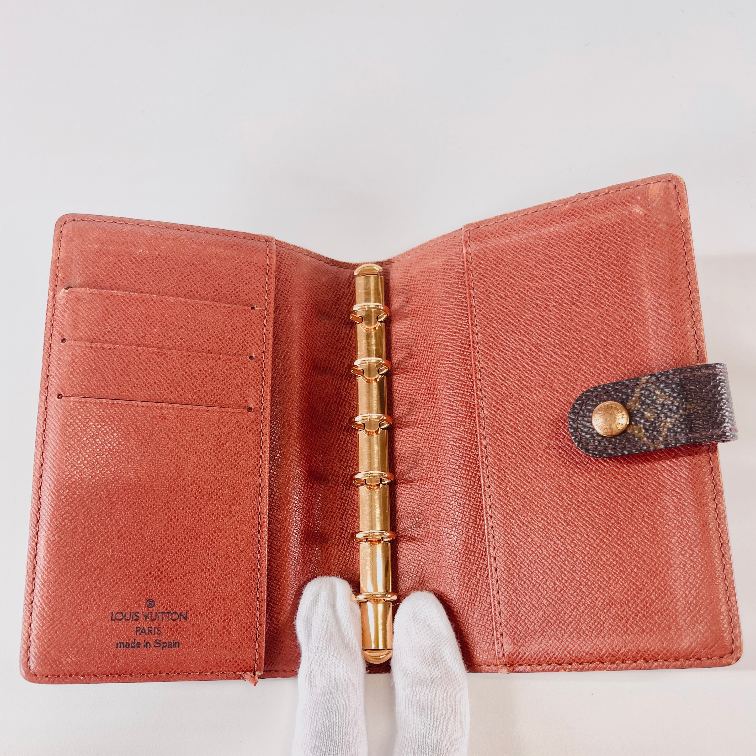 2604 secondhand LV pocket book M60180 Couverture path pole