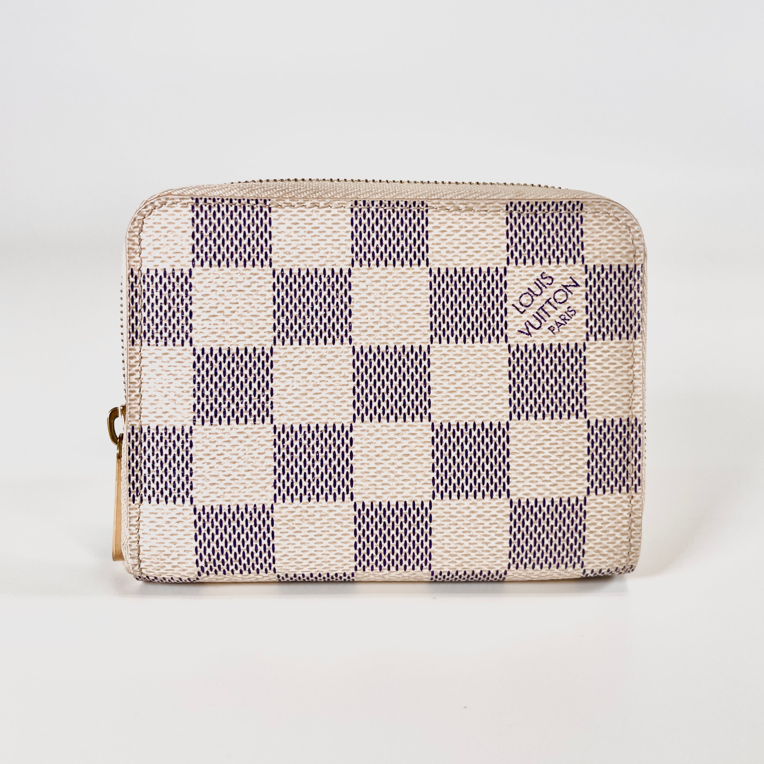 2603 secondhand LV Damier Azure ★ Zippy coin purse