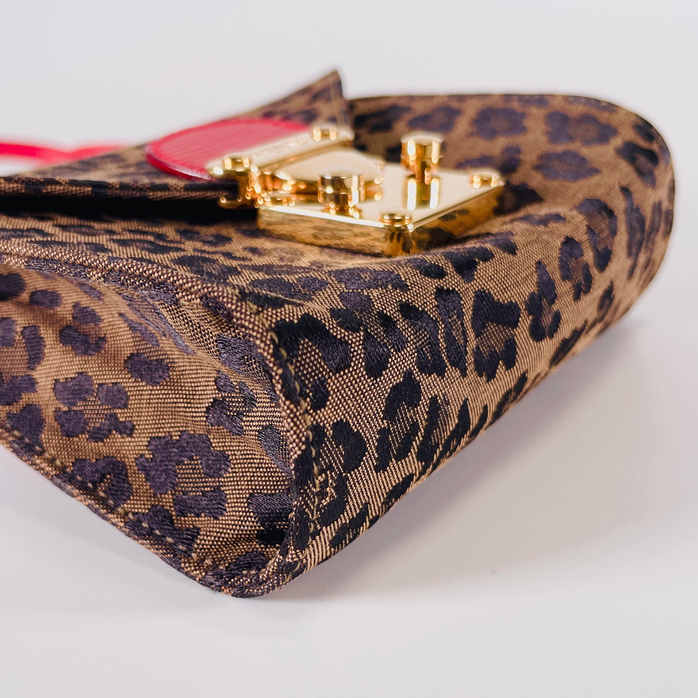2604 secondhand FENDI Leopard bag
