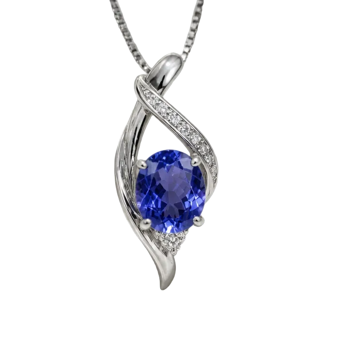 2605 secondhand K18WG necklace The 3.13/D0.25ct　6.67g　44㎝