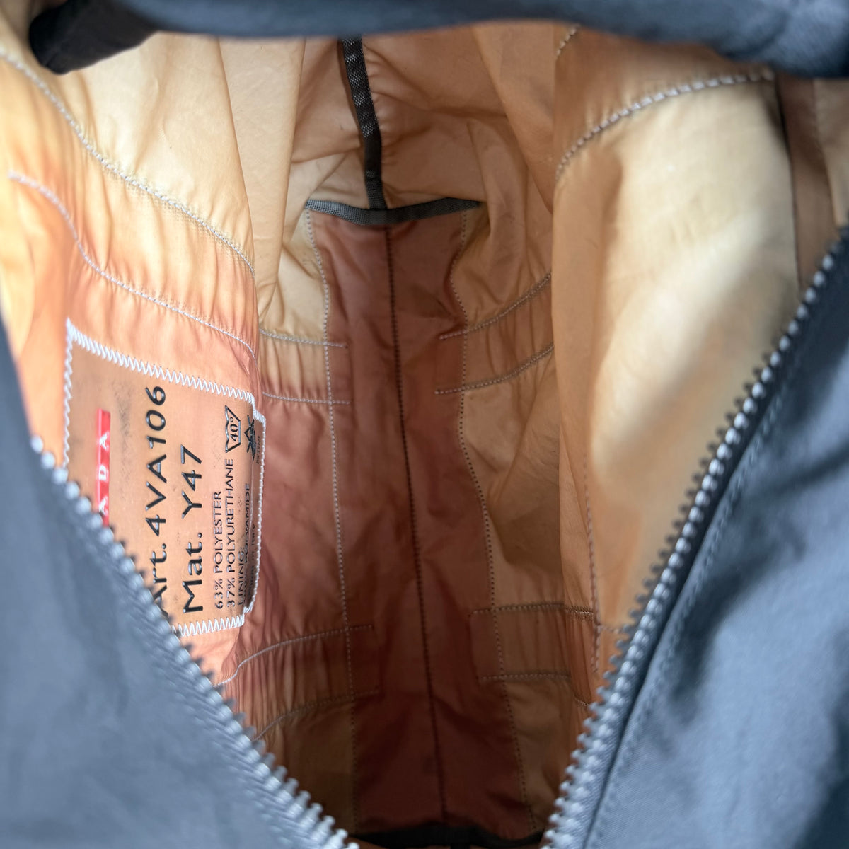 2606 secondhand PRADA Sports line nylon hand bag