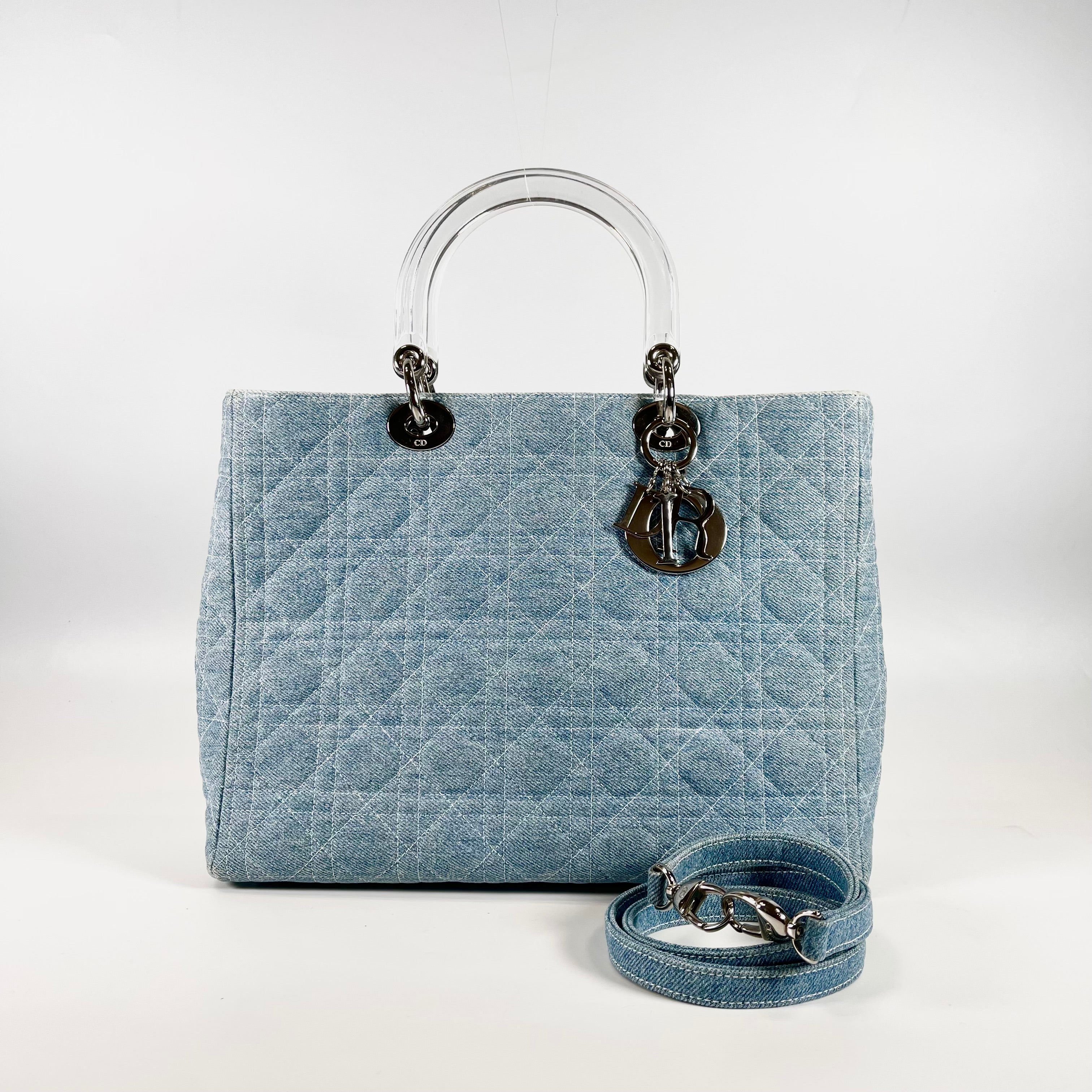 2602 secondhand CD Lady Dior denim