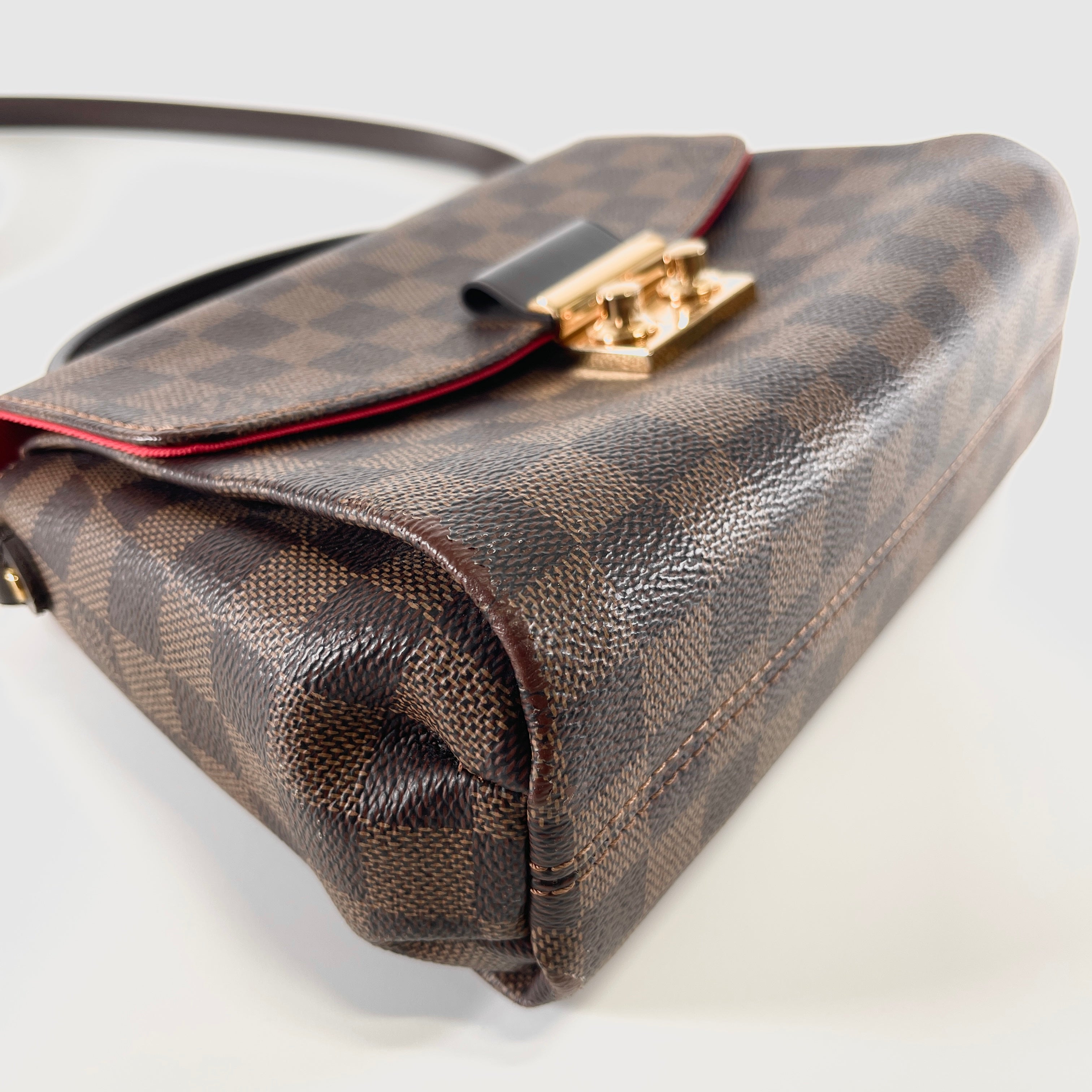 2606 secondhand LV Damier Croisette N53000 FL3260 Brown RFID