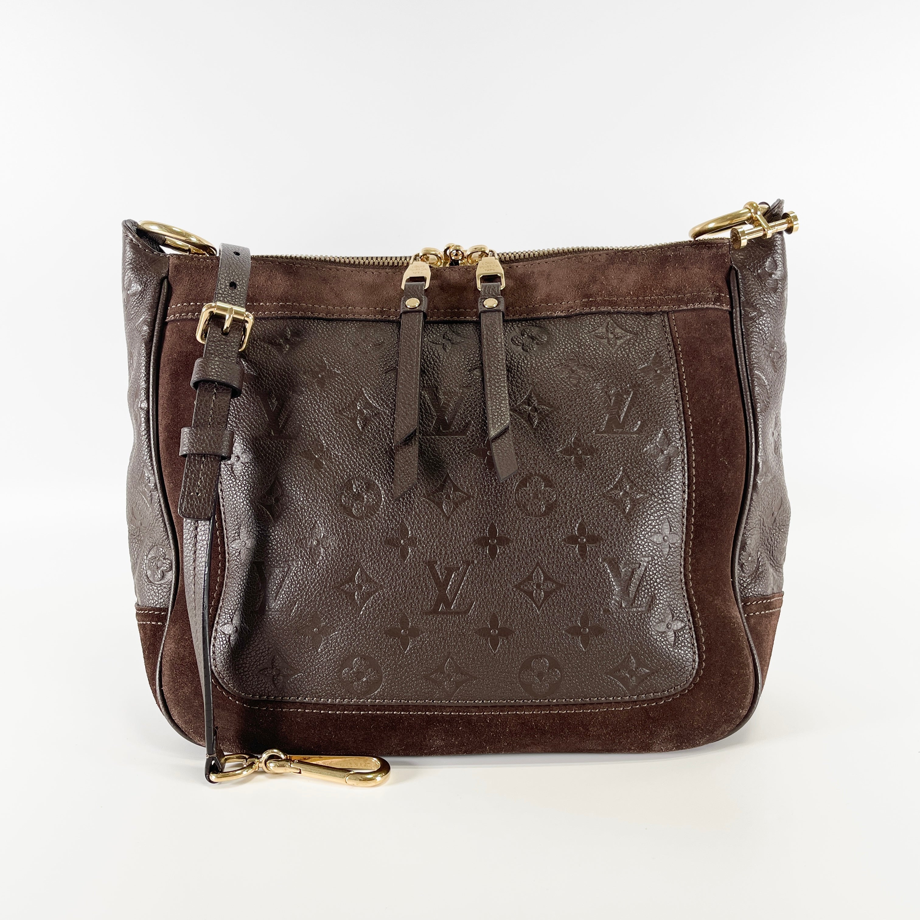 2603 secondhand LV Monogram Empreinte Oda Shoes PM