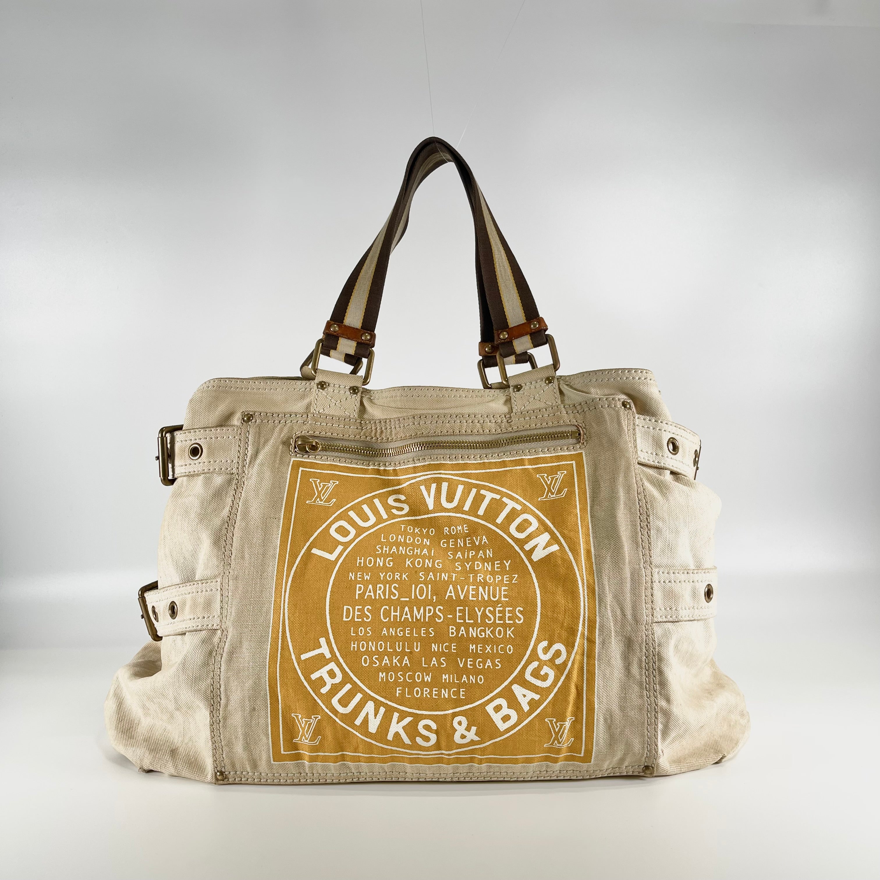 2602 secondhand LV Gloves Shopper GM