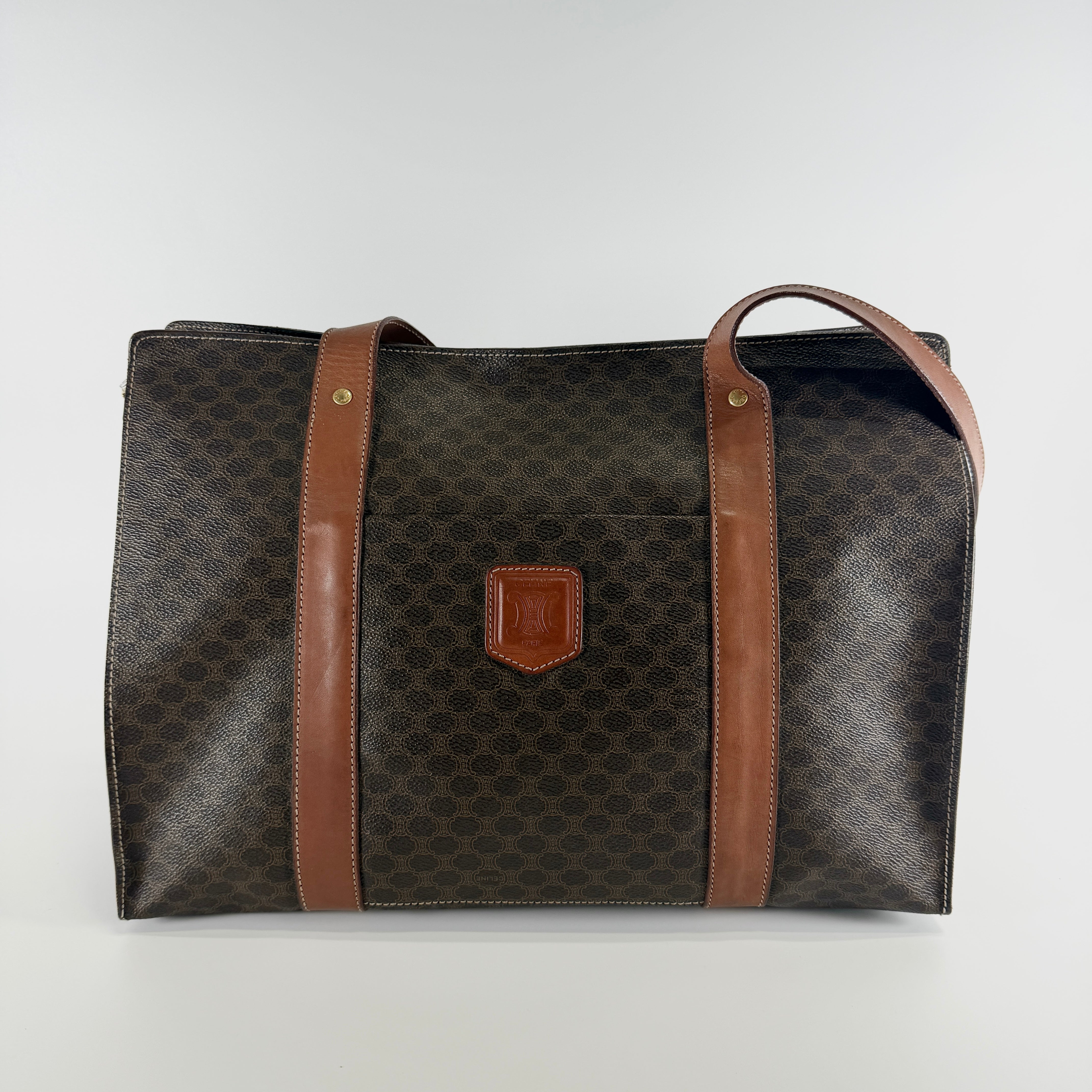 2605 secondhand CELINE Macadam Shoulder bag