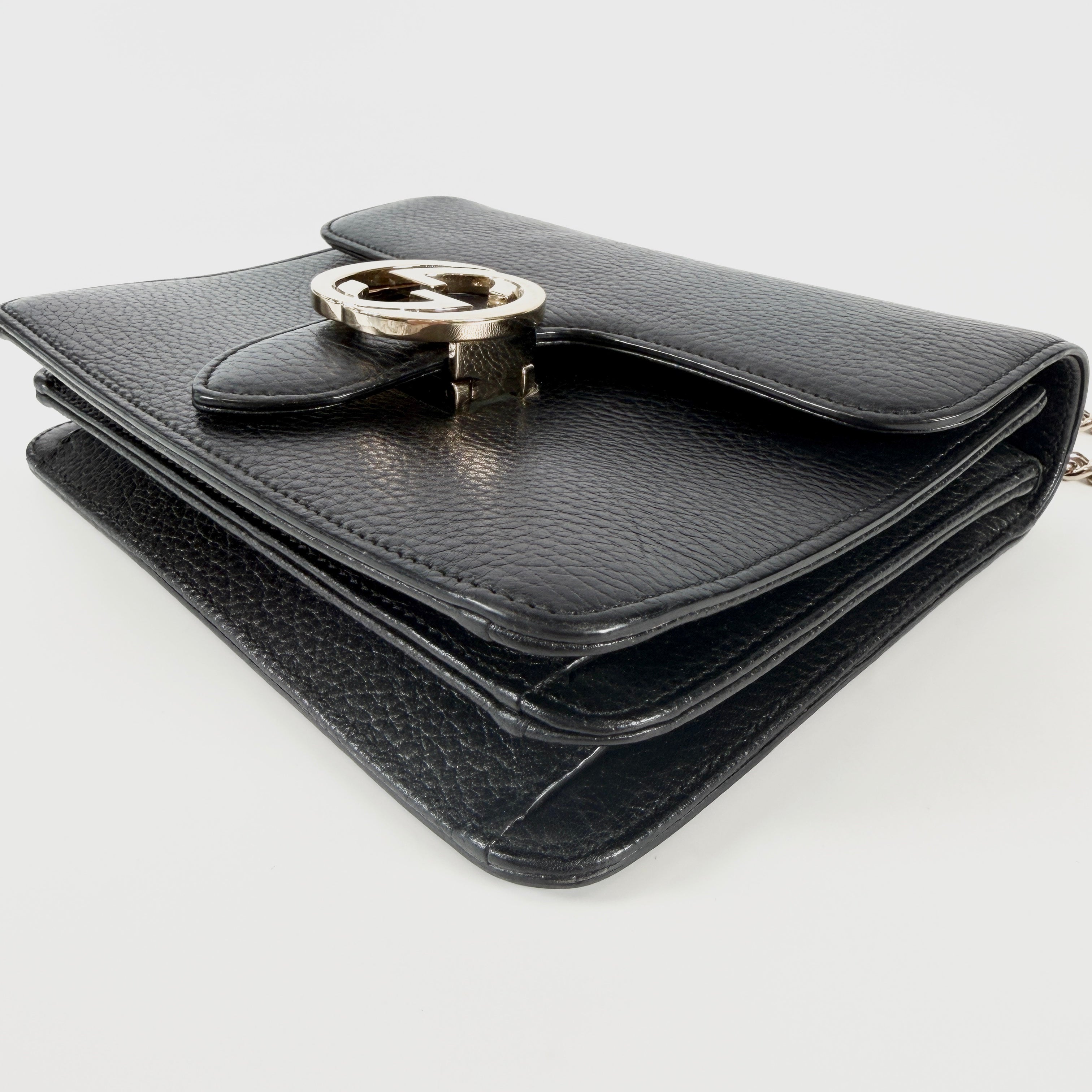 2606 secondhand GUCCI Interlocking Chain Shoulder Bag