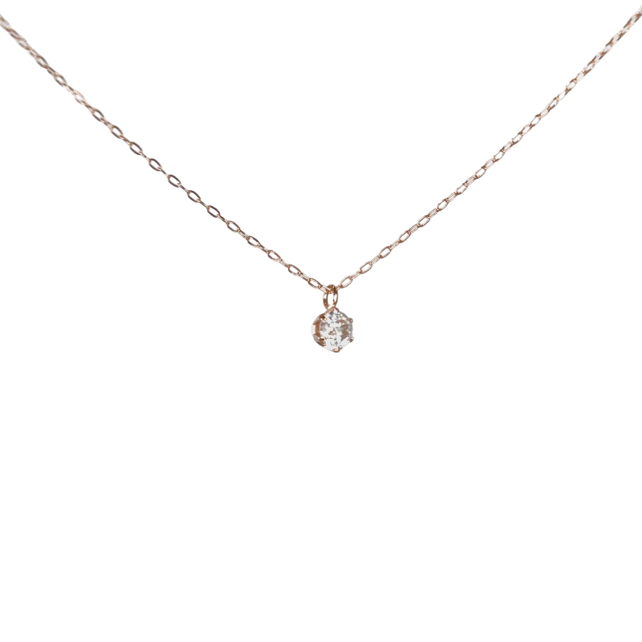 2603 secondhand K18PG D0.25ct 0.74ｇ