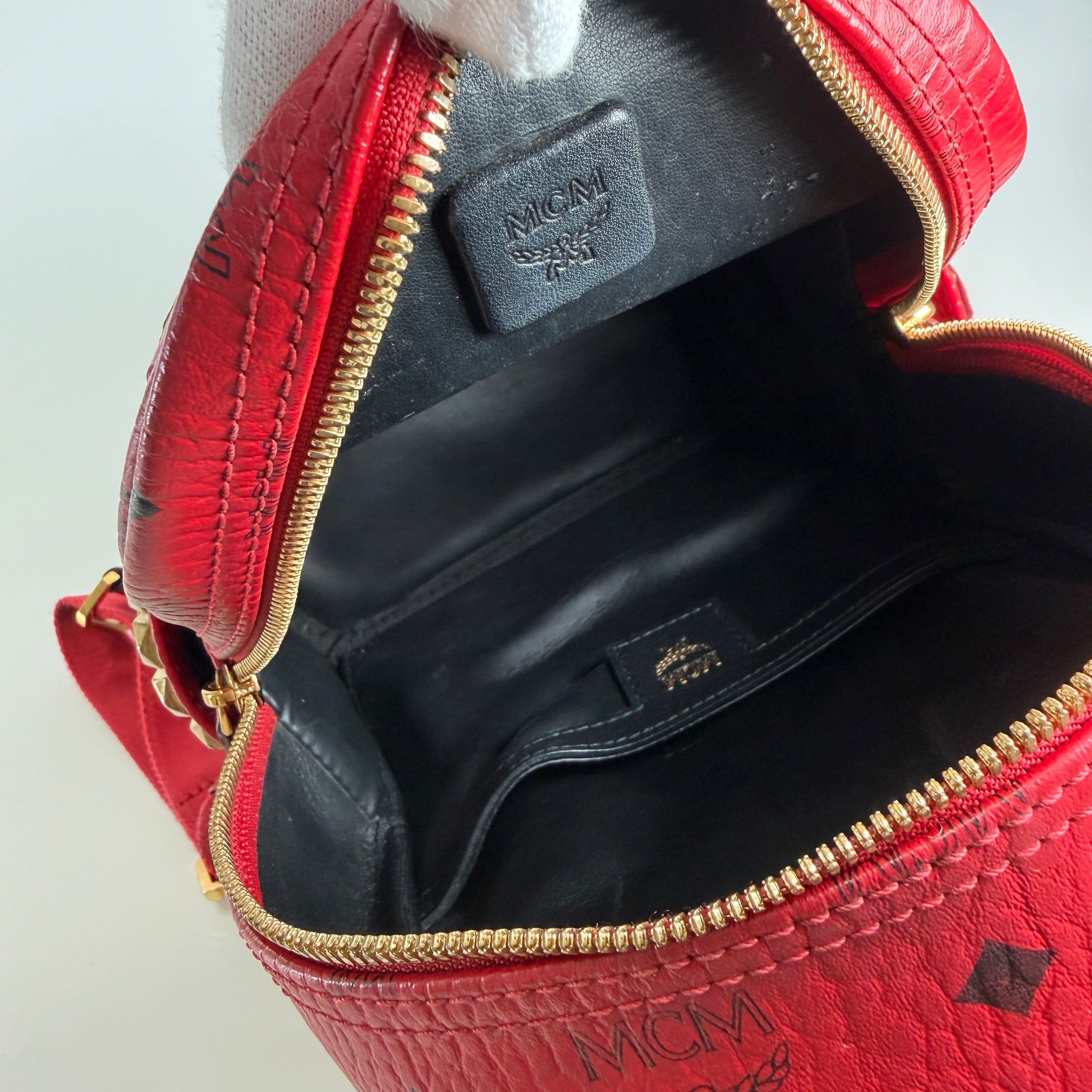 2605 secondhand MCM backpack