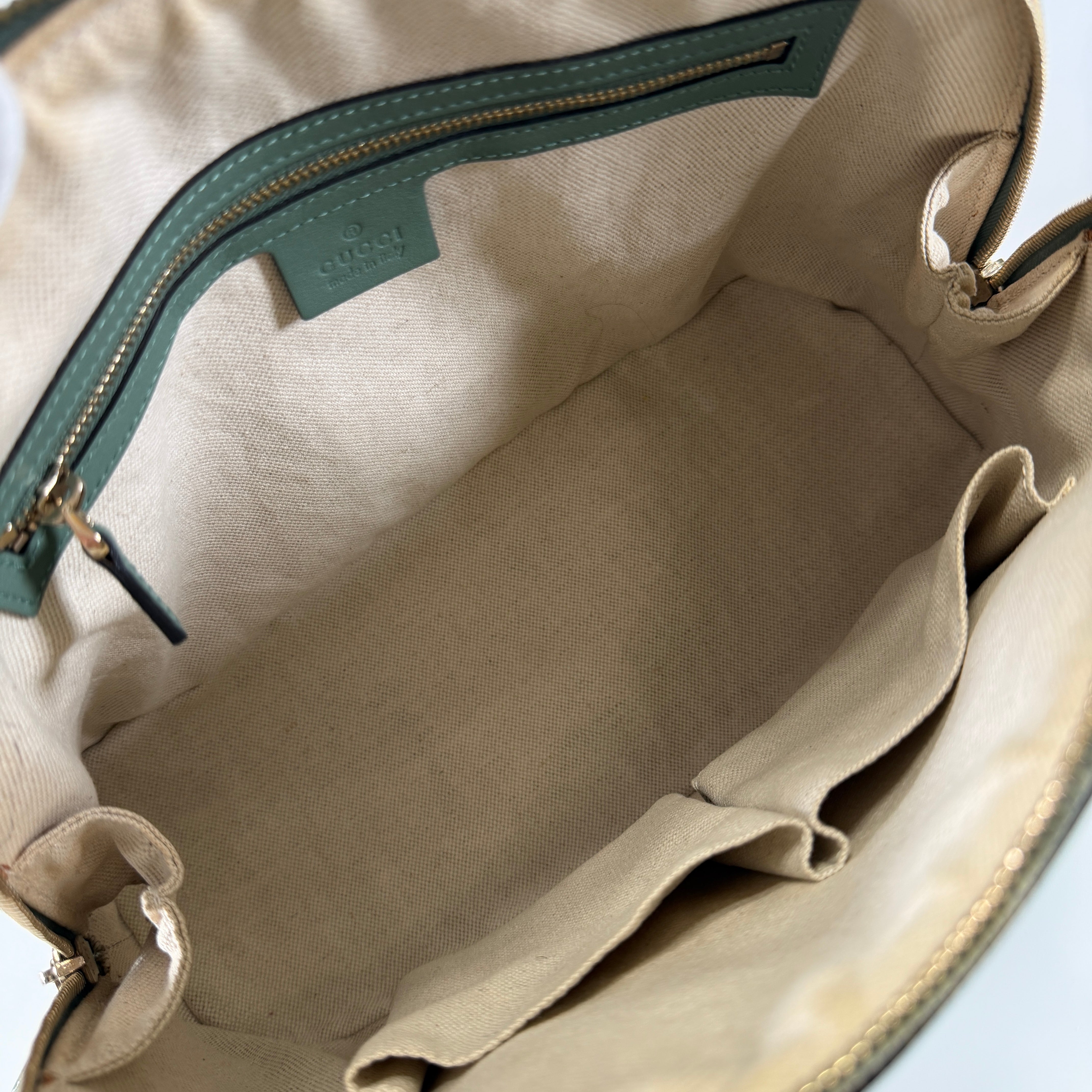 2607 secondhand GUCCI Micro GG 2WAY hand bag