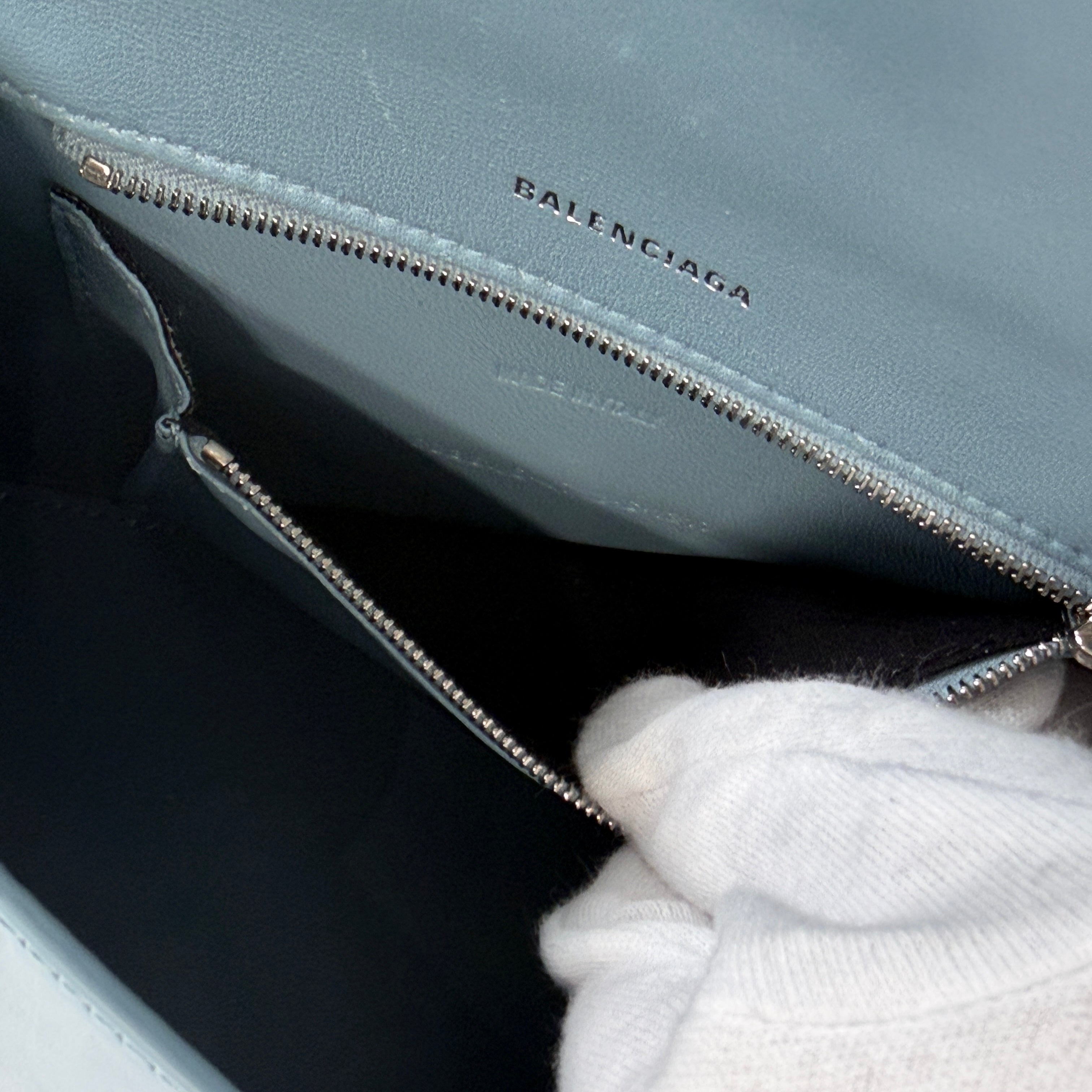 2606 secondhand BALENCIAGA Hourglass 2WAY hand bag