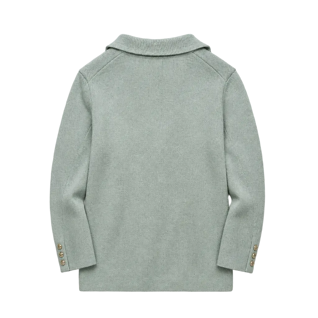 2606 secondhand FENDI jacket green double Breath knit