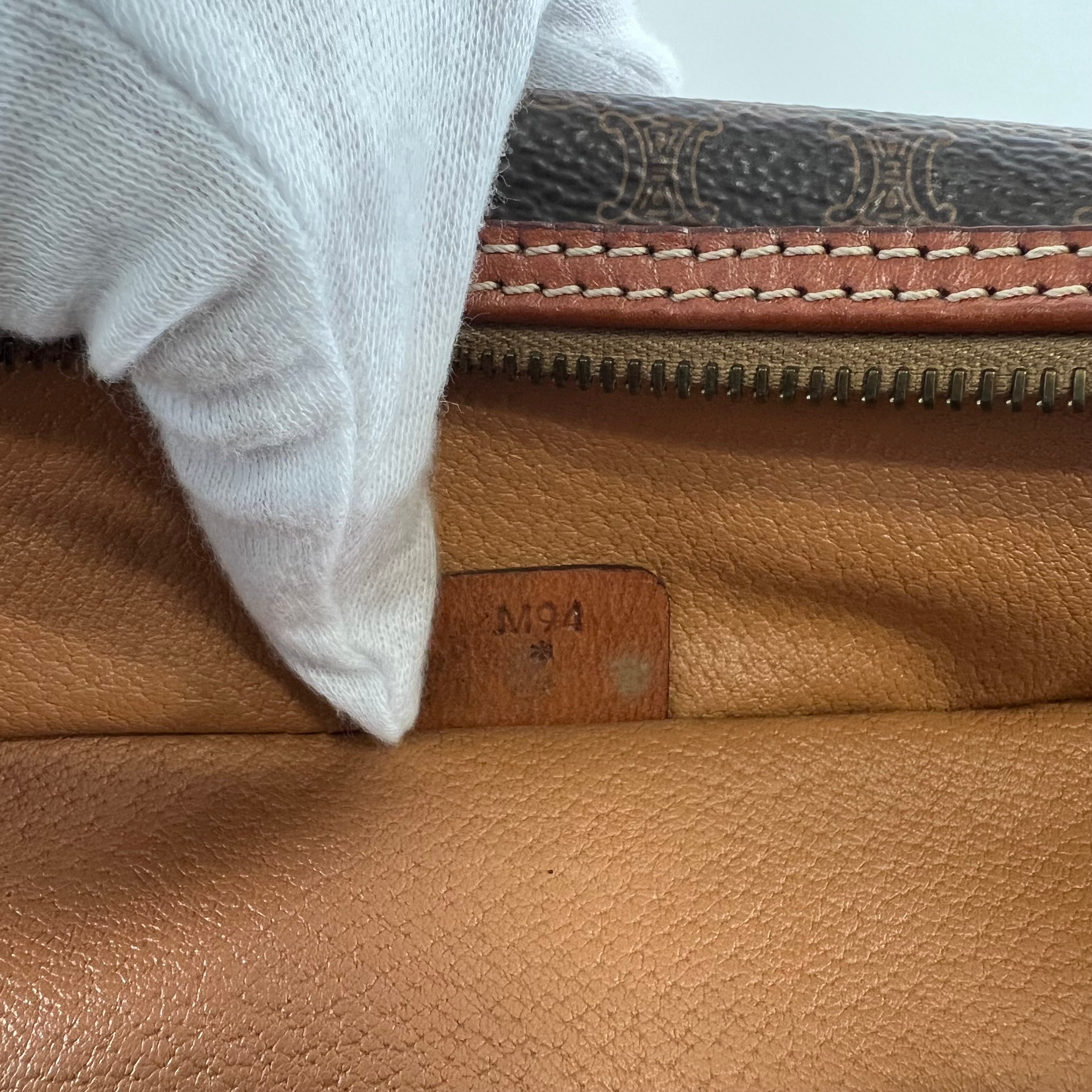 2606 secondhand CELINE Macadam Vanity bag