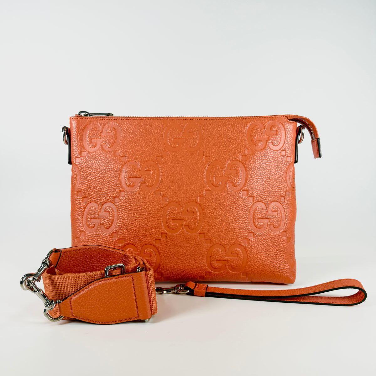 2607 secondhand GUCCI jumbo GG Shoulder bag