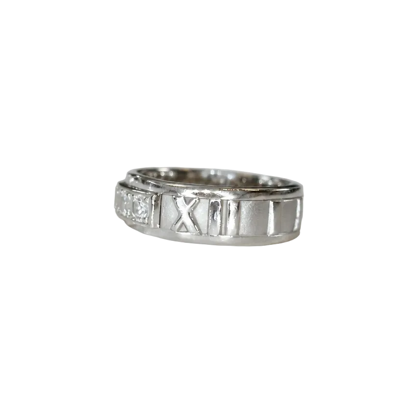 2606 secondhand T＆Co. 750 Atlas 3PD ring 6.74ｇ