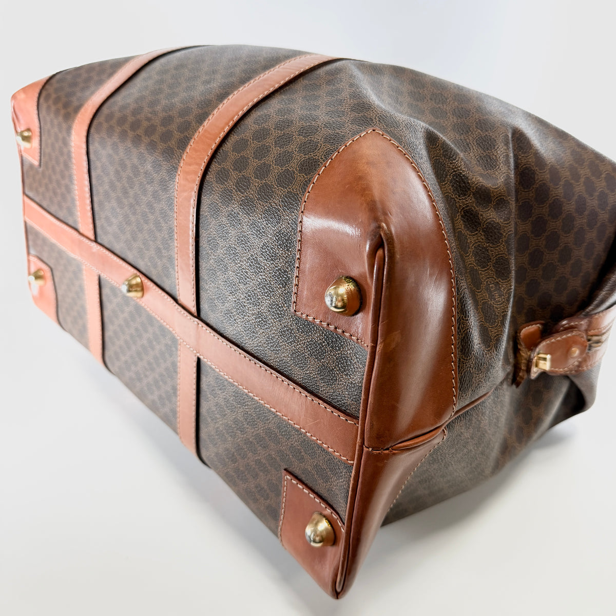 2607 secondhand CELINE Macadam Boston bag