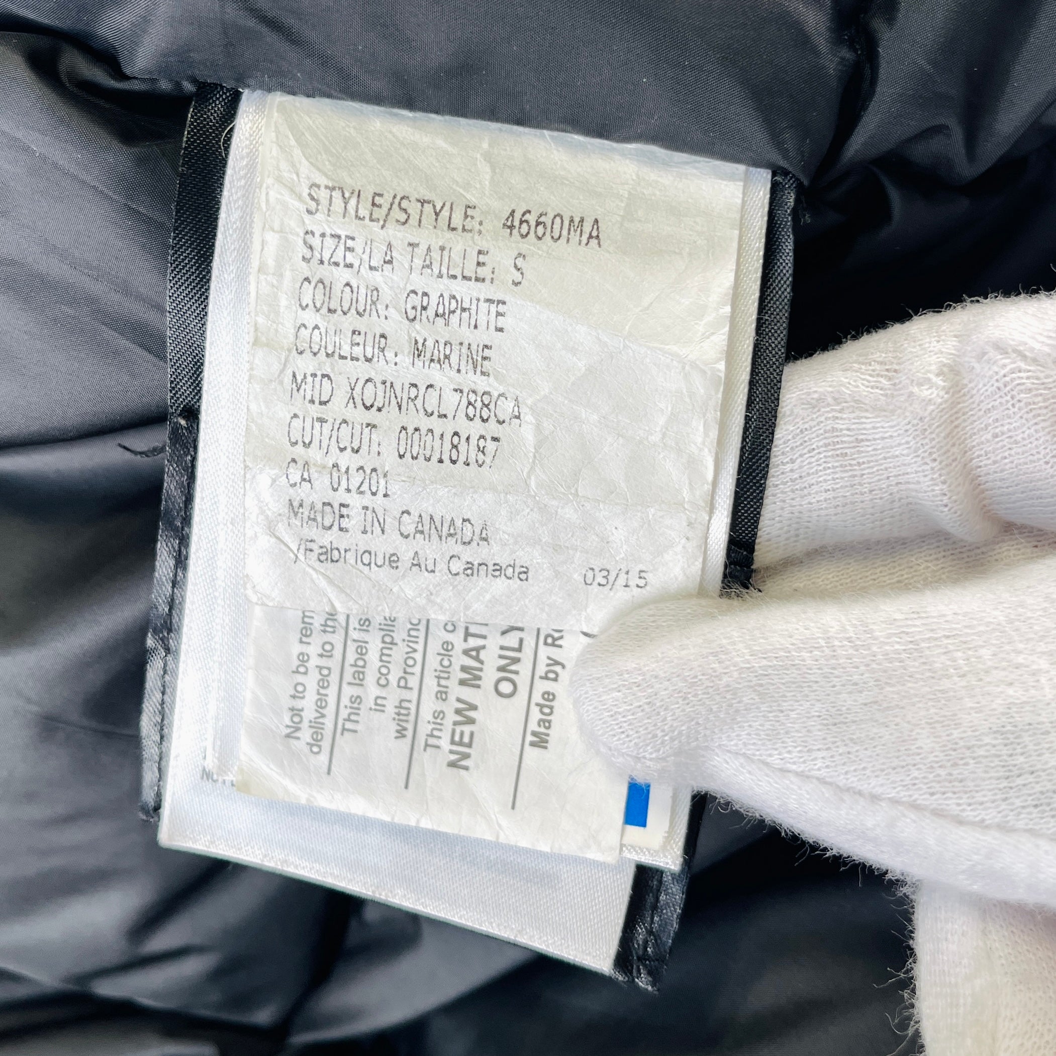 2601 CANADA GOOSE Down jacket size :S