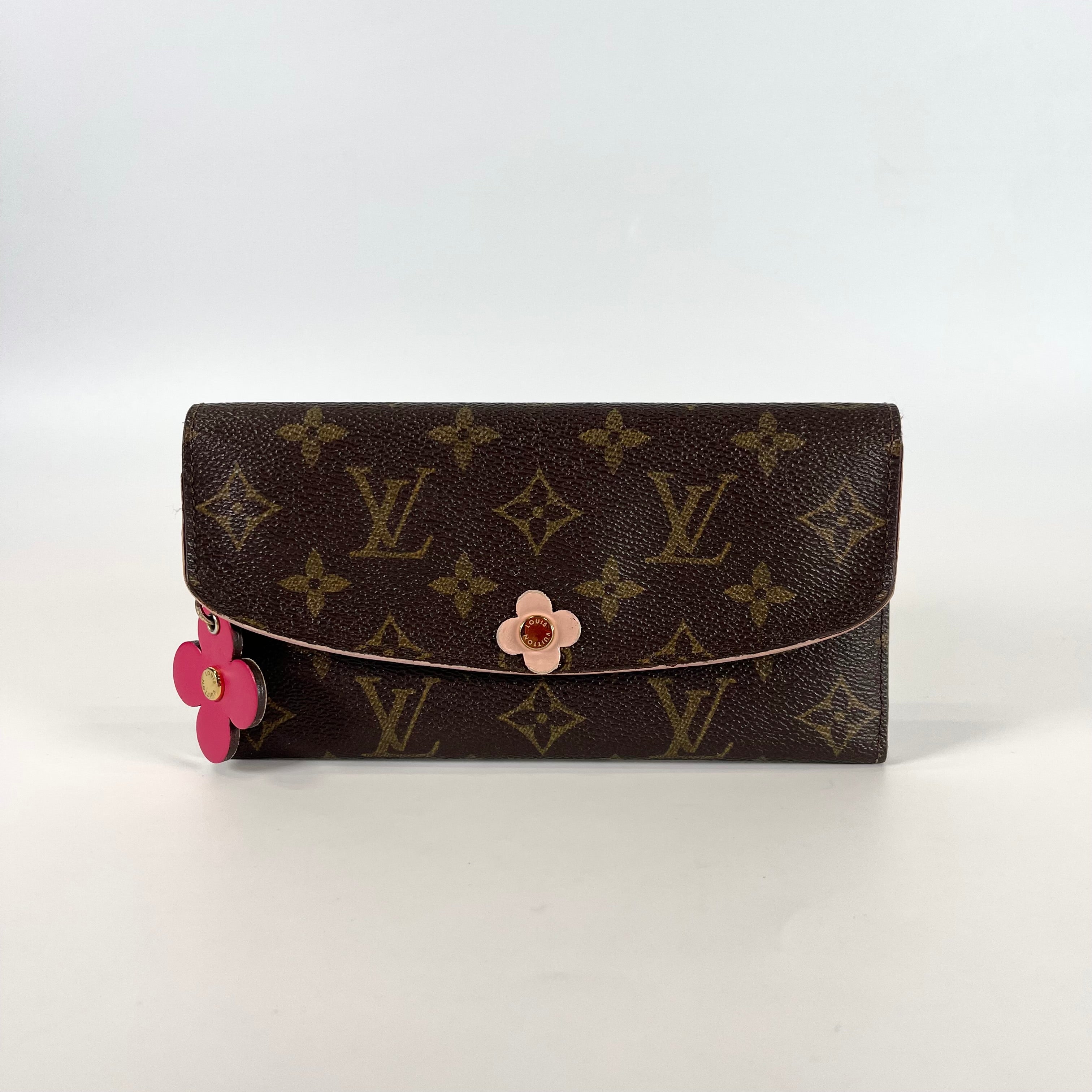 2512 Louis Vuitton Portefeuille Emily Monogram Wallet / Coin Case