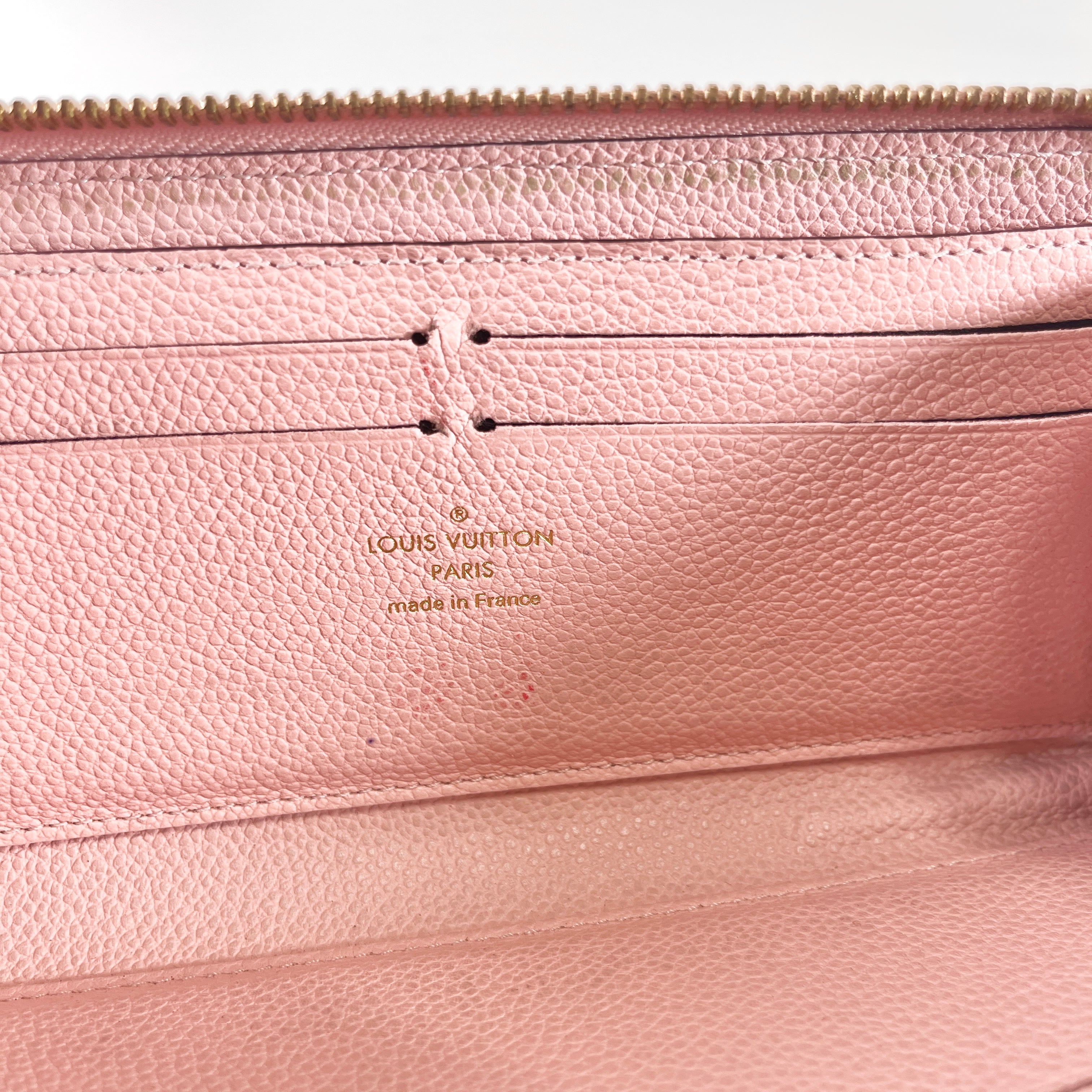 2603 secondhand LV Monogram Empreinte Portefeuille Clemence