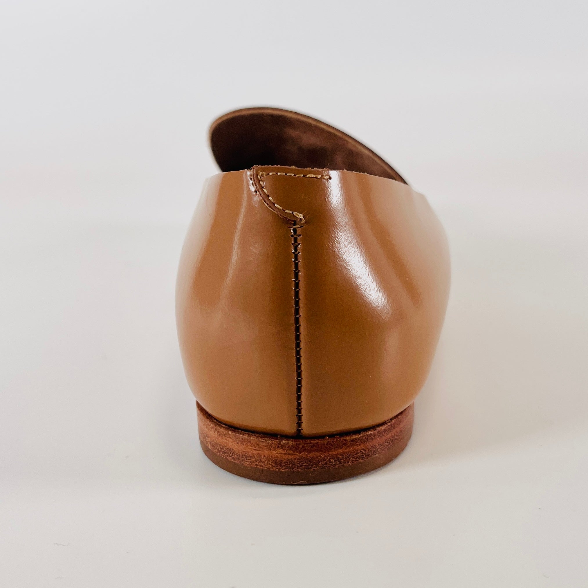 2607 secondhand Chloe leather Loafers 35 Women's beige tassel