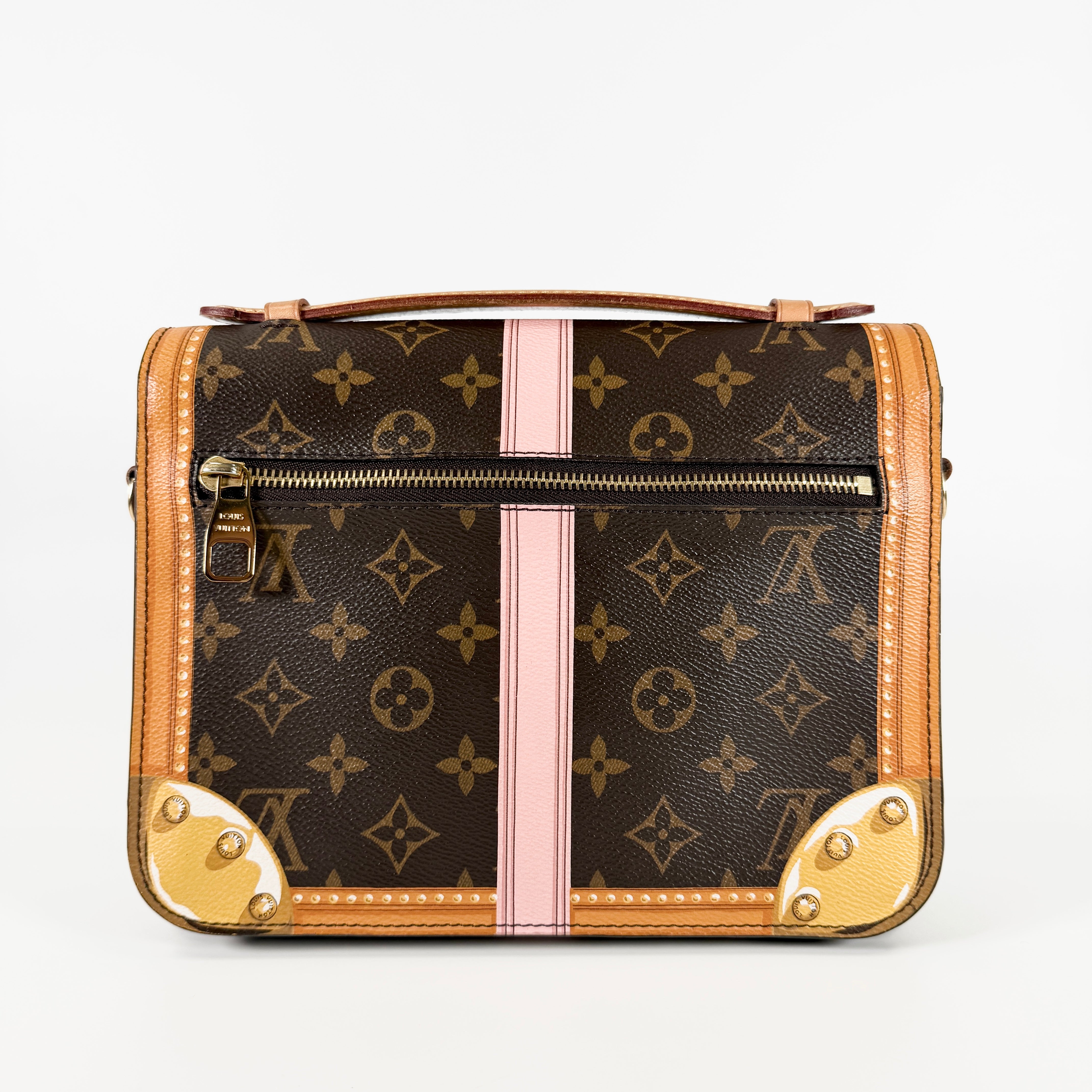 2605 secondhand LV Monogram M43628 trunk Pochette Metis DR2168