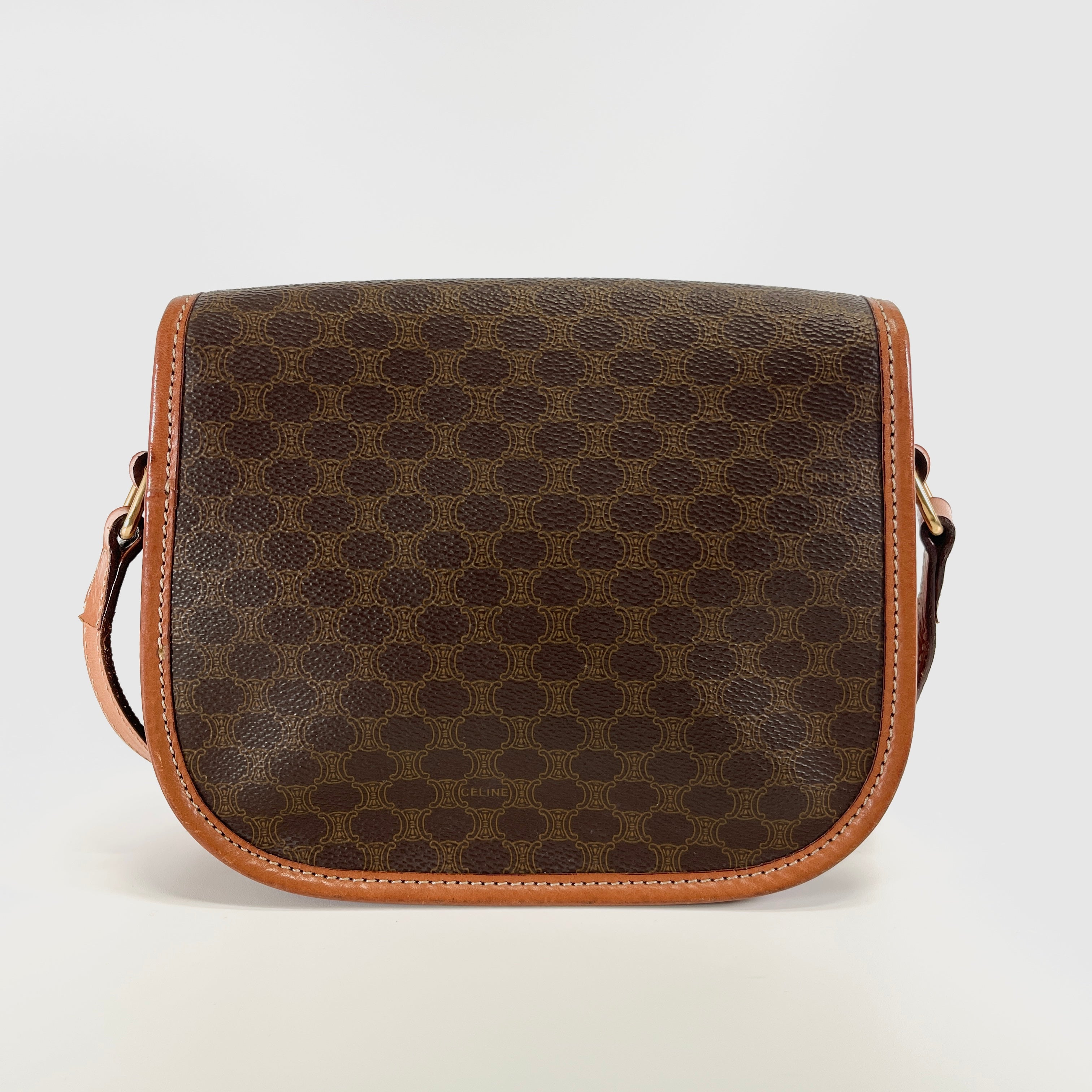 2605 secondhand CELINE Macadam Shoulder bag