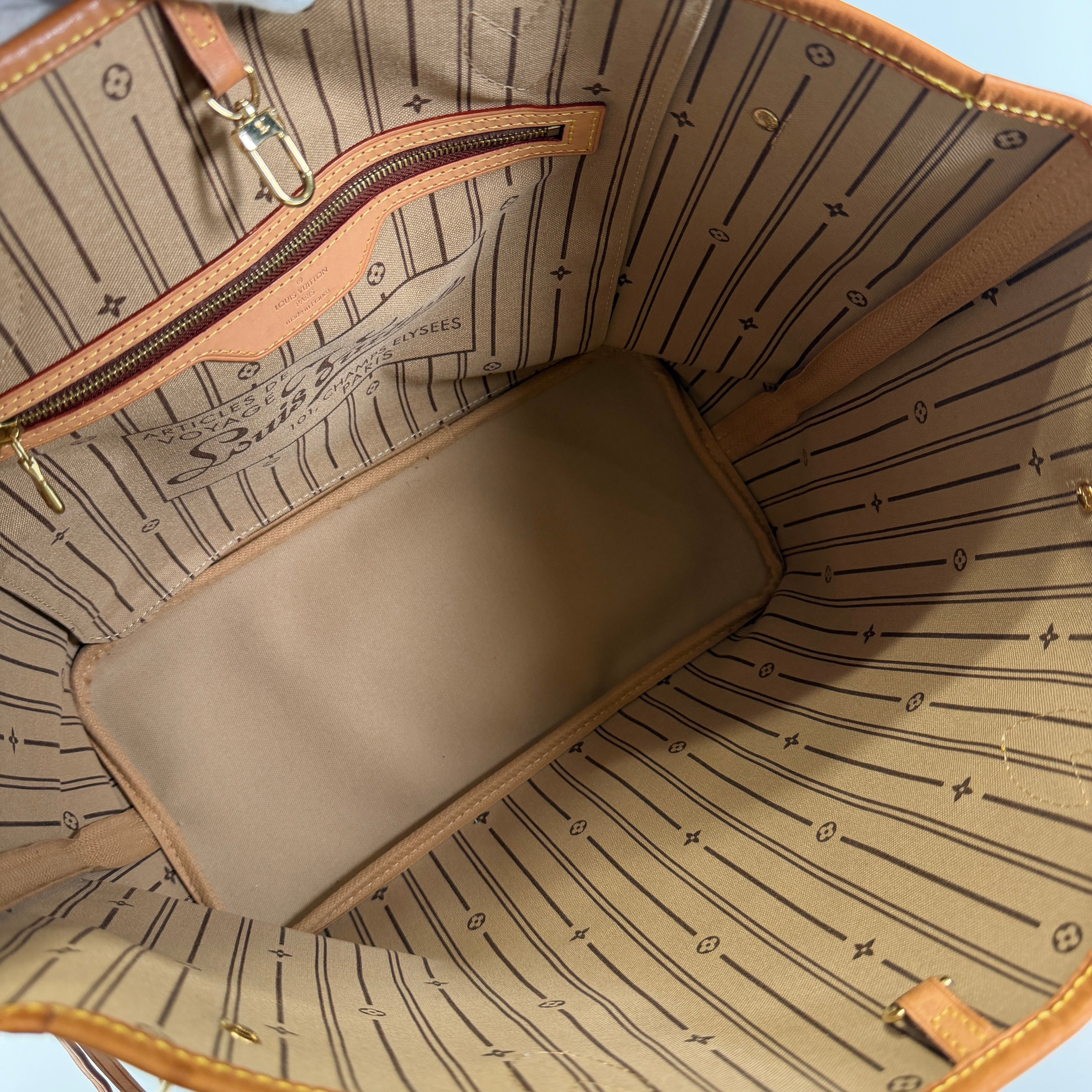 2606 secondhand LV Tote Bag Neverfull MM