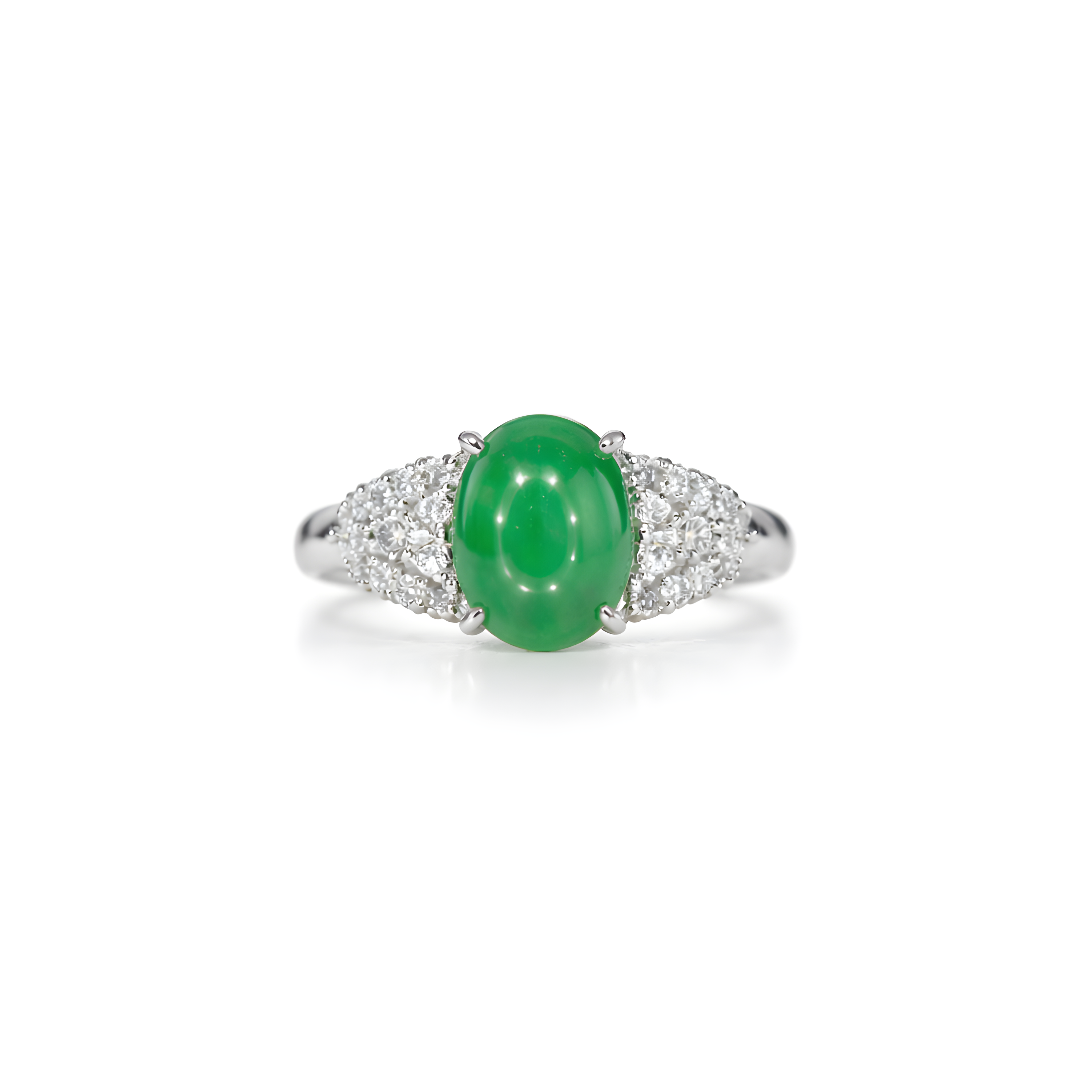 2605 secondhand Pt900 ring 2.20/D0.29ct 6.2g #15